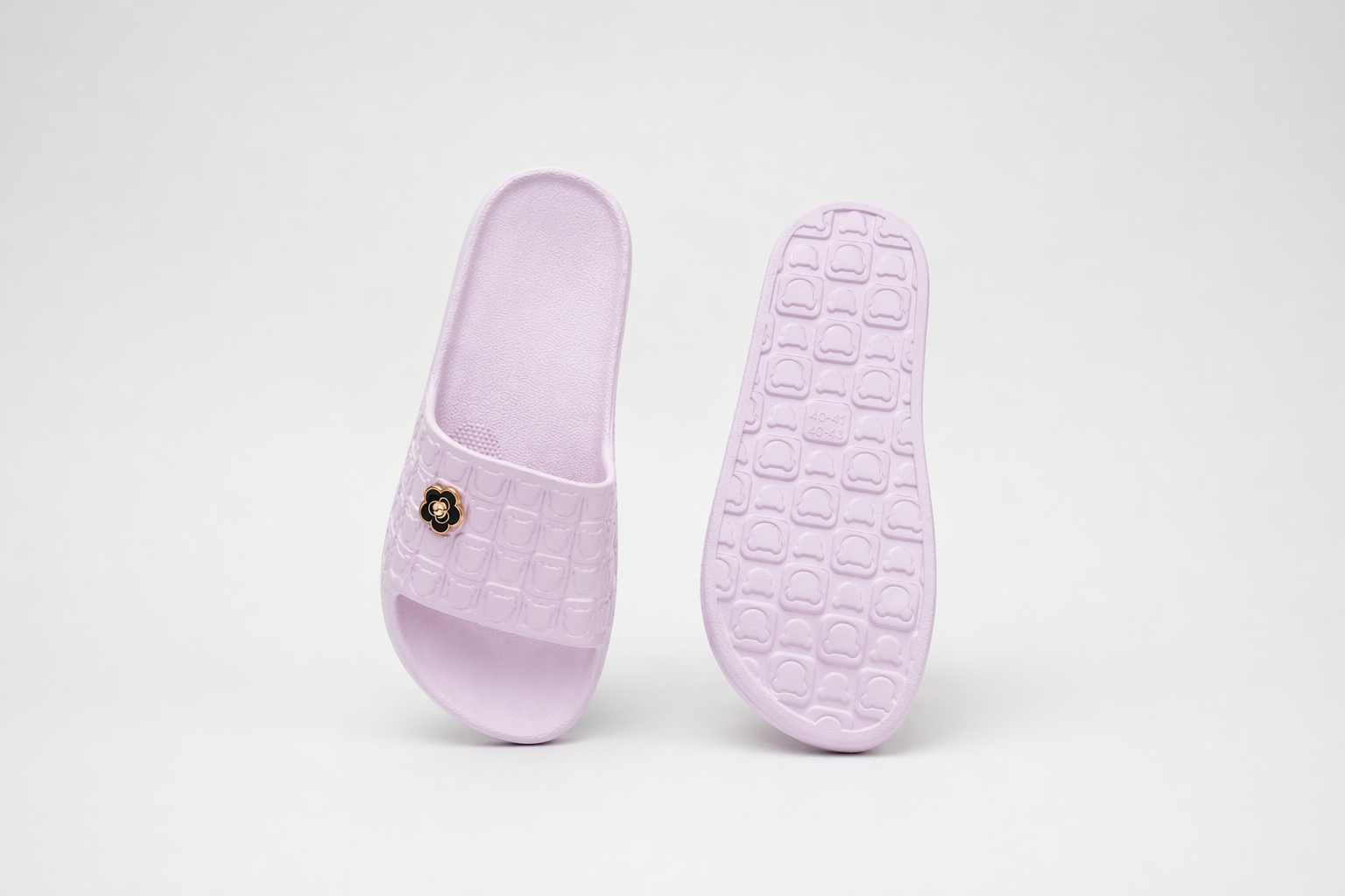 CLOGS | Sandales Confort à Détail Bijou