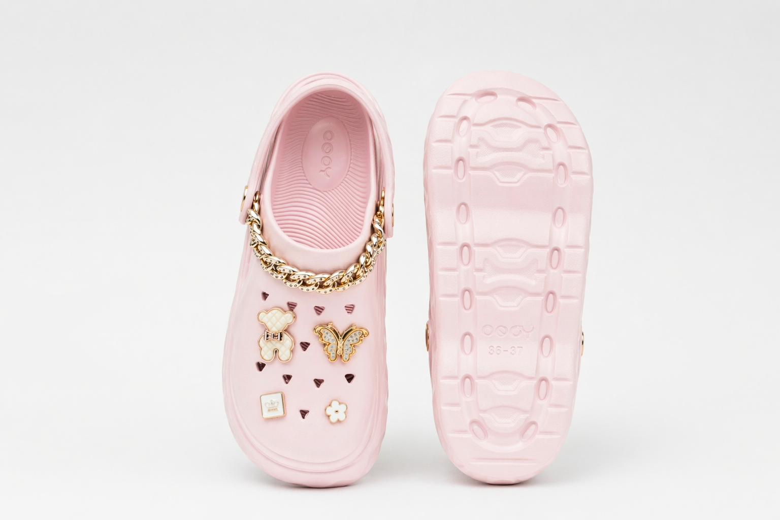 CLOGS | Sabots Ourson Papillon Chaîne