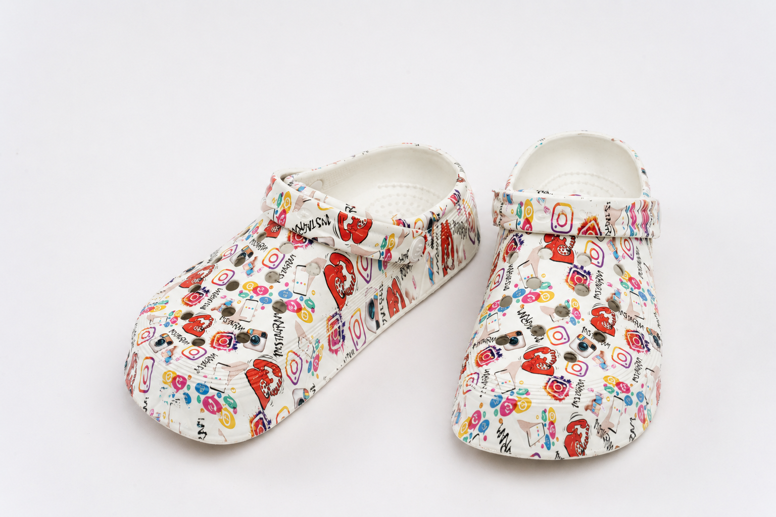 CLOGS | Sabots Motifs Réseaux Icônes