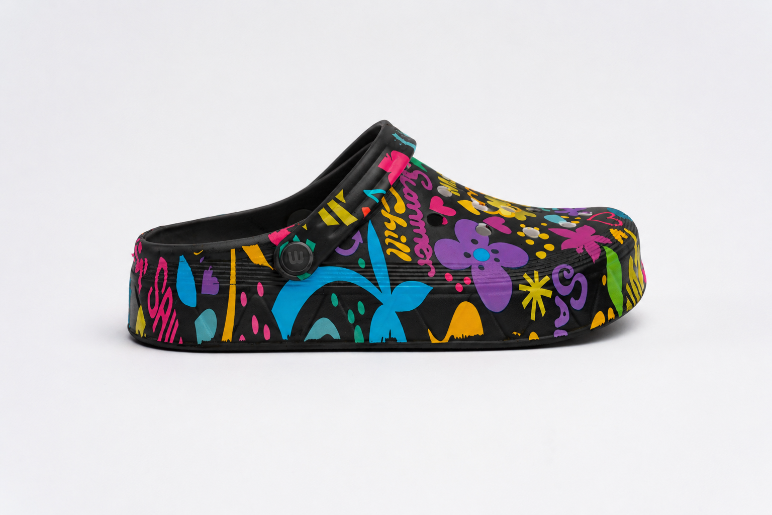 CLOGS |Sabots Motifs Artistiques Floraux