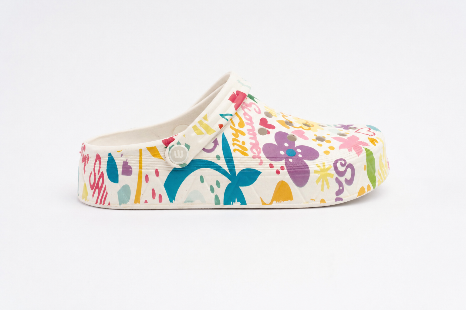 CLOGS |Sabots Motifs Artistiques Floraux