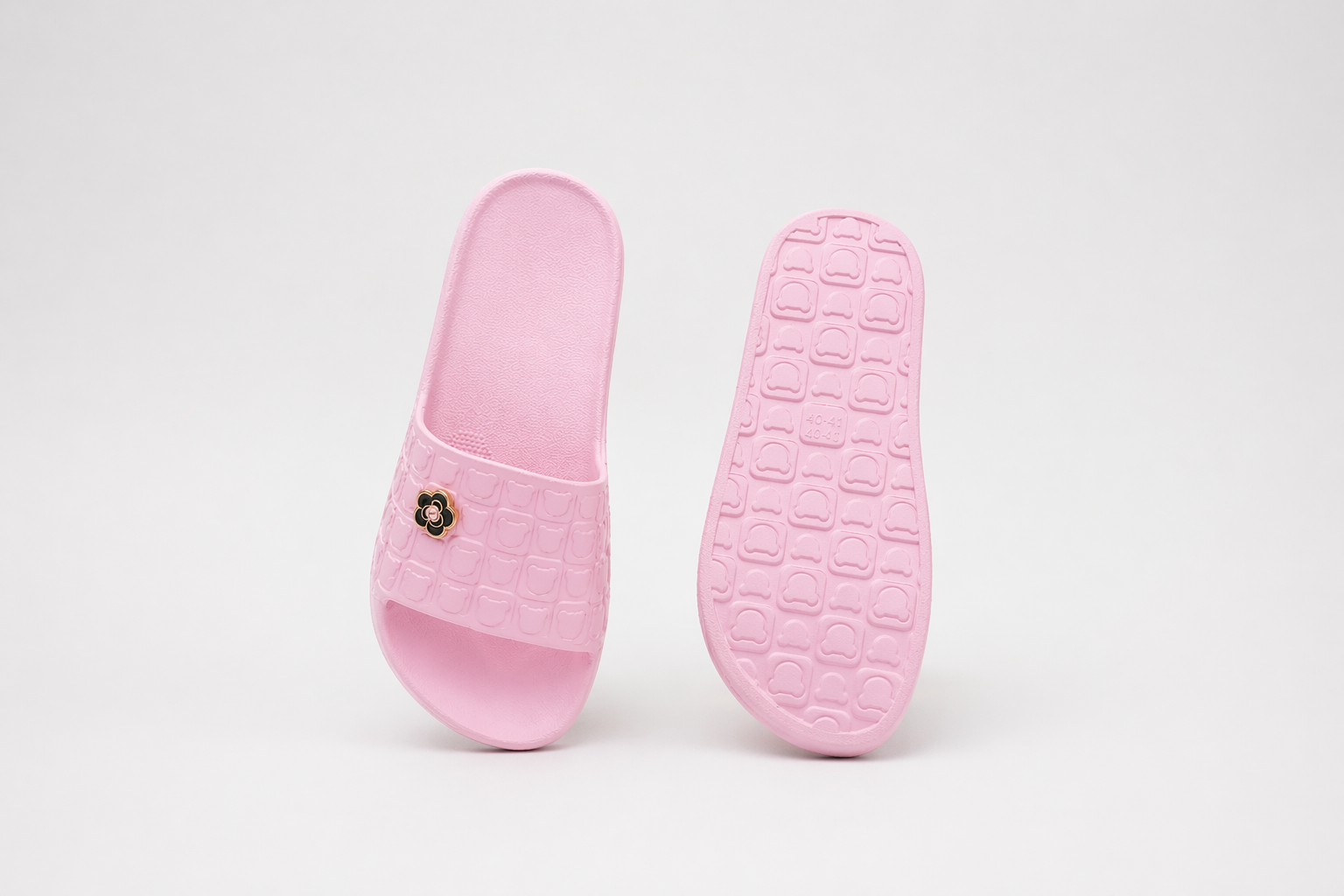 CLOGS | Sandales Confort à Détail Bijou