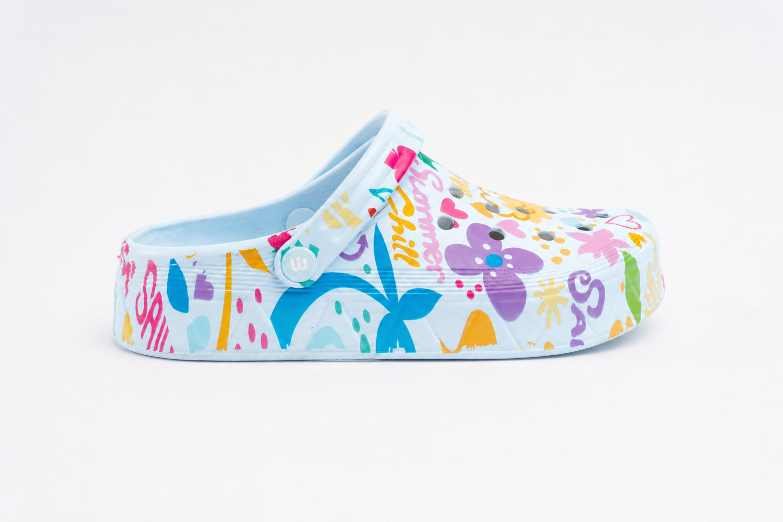 CLOGS |Sabots Motifs Artistiques Floraux