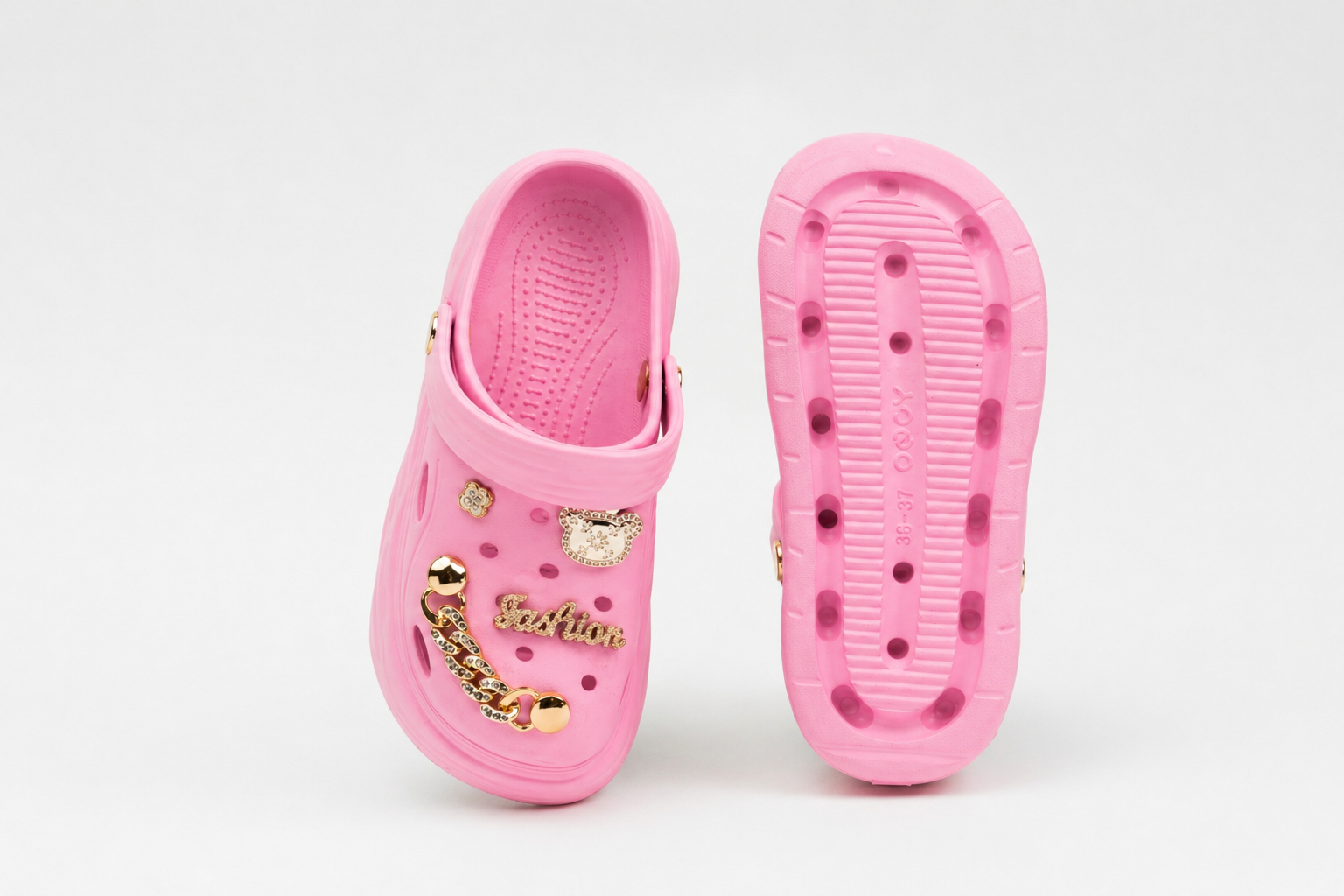 CLOGS | Sabots Ourson Fashion Chaîne