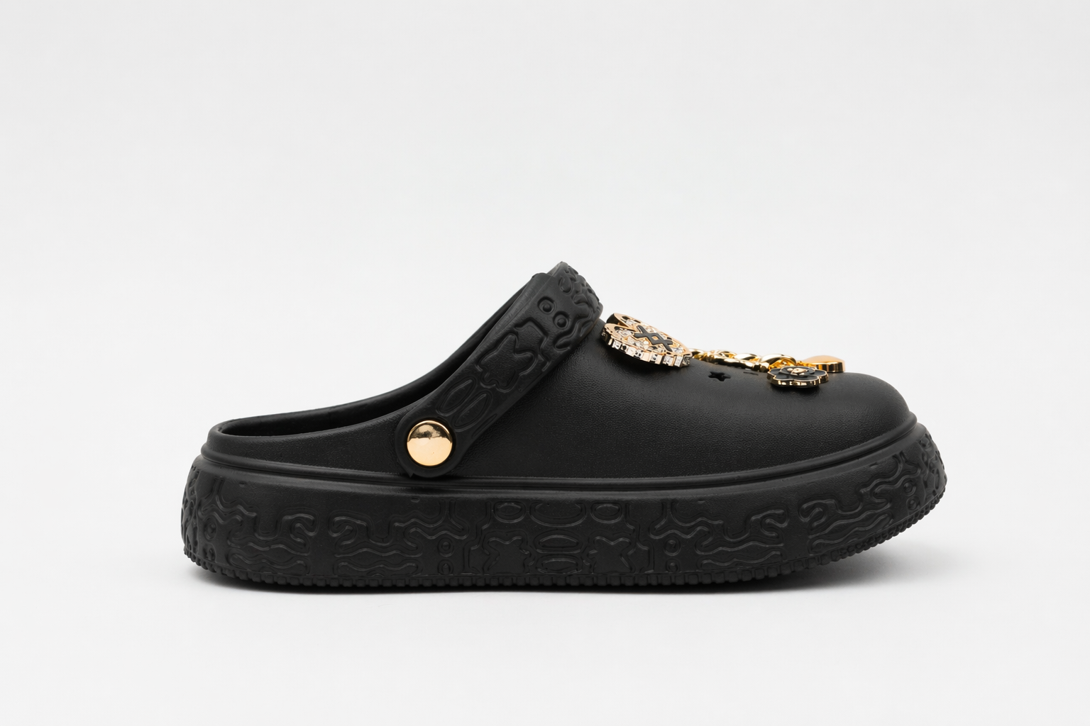 CLOGS | Sabots Cœur Étoiles Chaîne