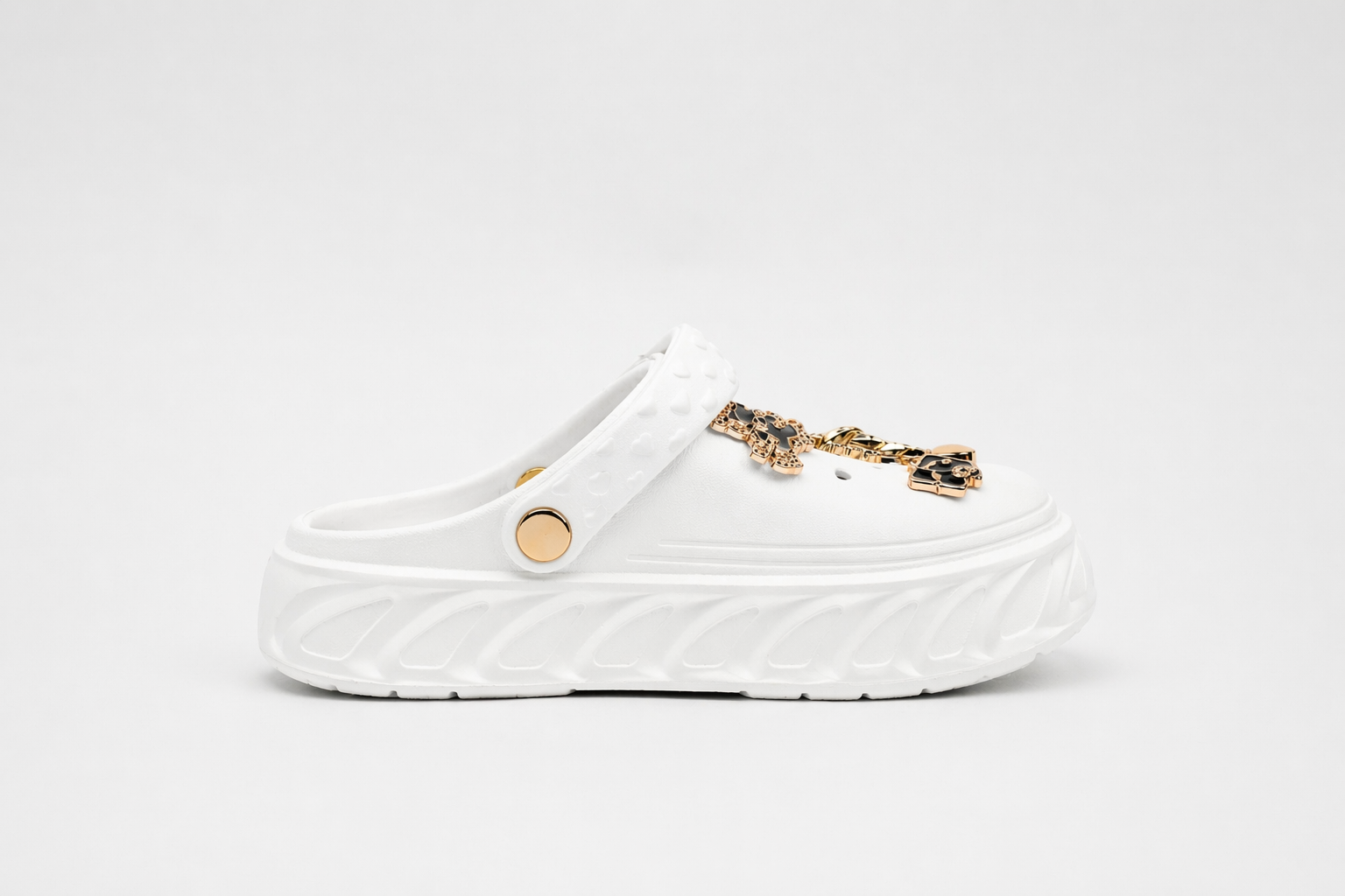 CLOGS | Sabots Couronne Ourson Chaîne