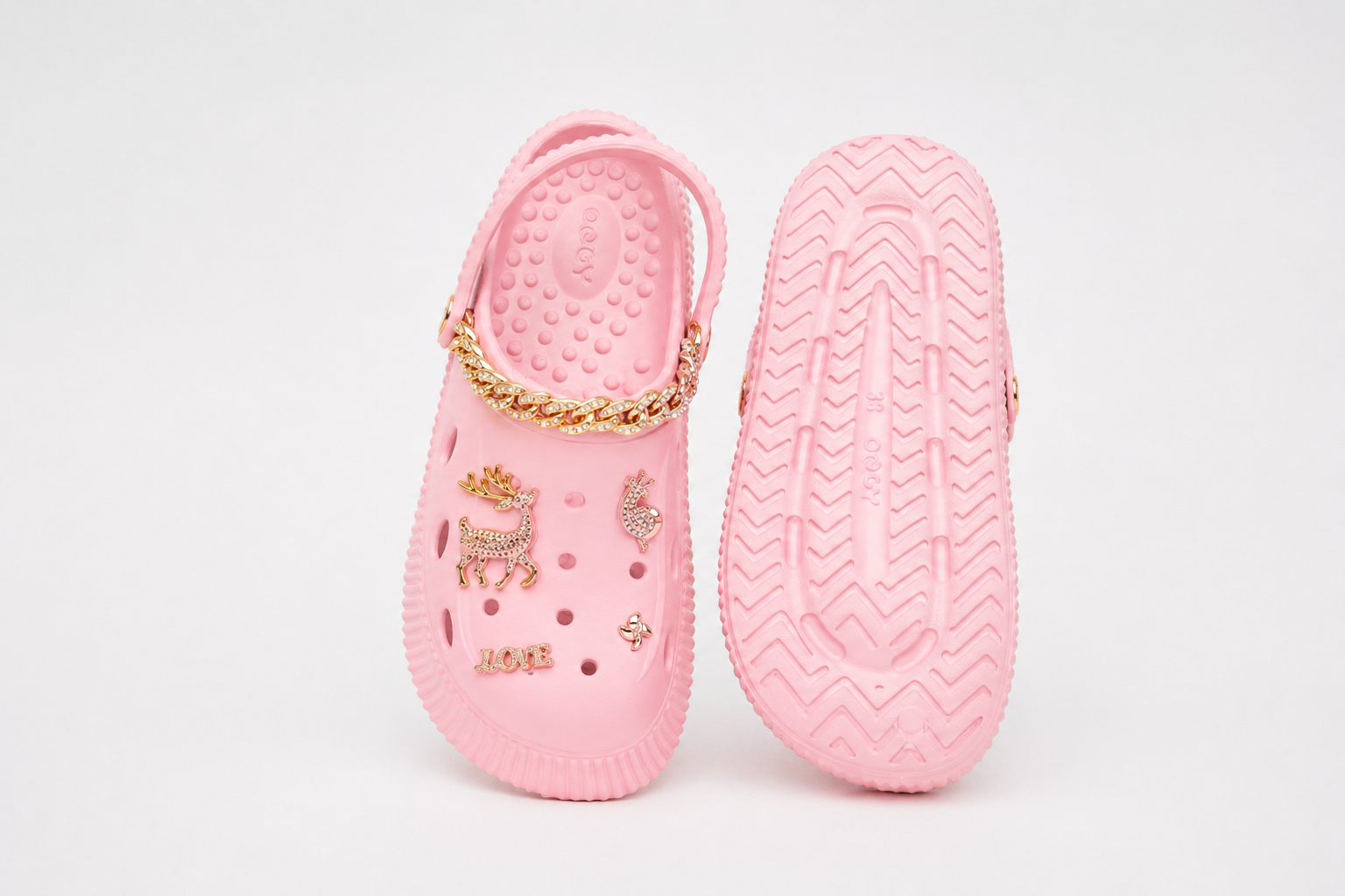 CLOGS | Sabots Cerf Chaîne Charm