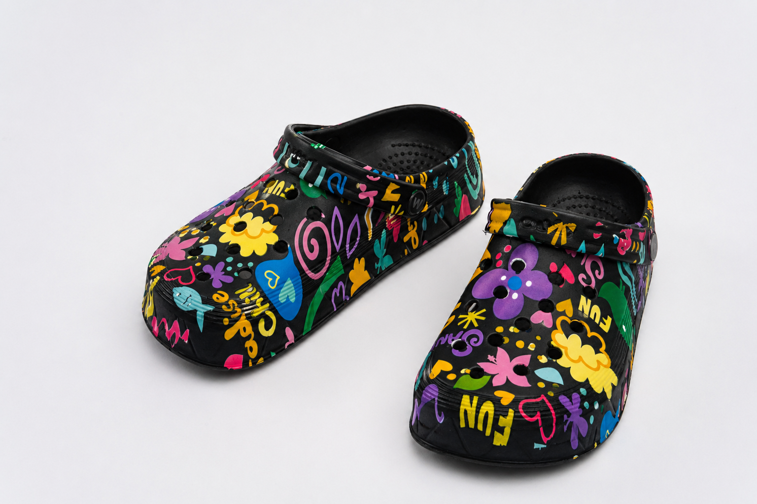 CLOGS |Sabots Motifs Artistiques Floraux