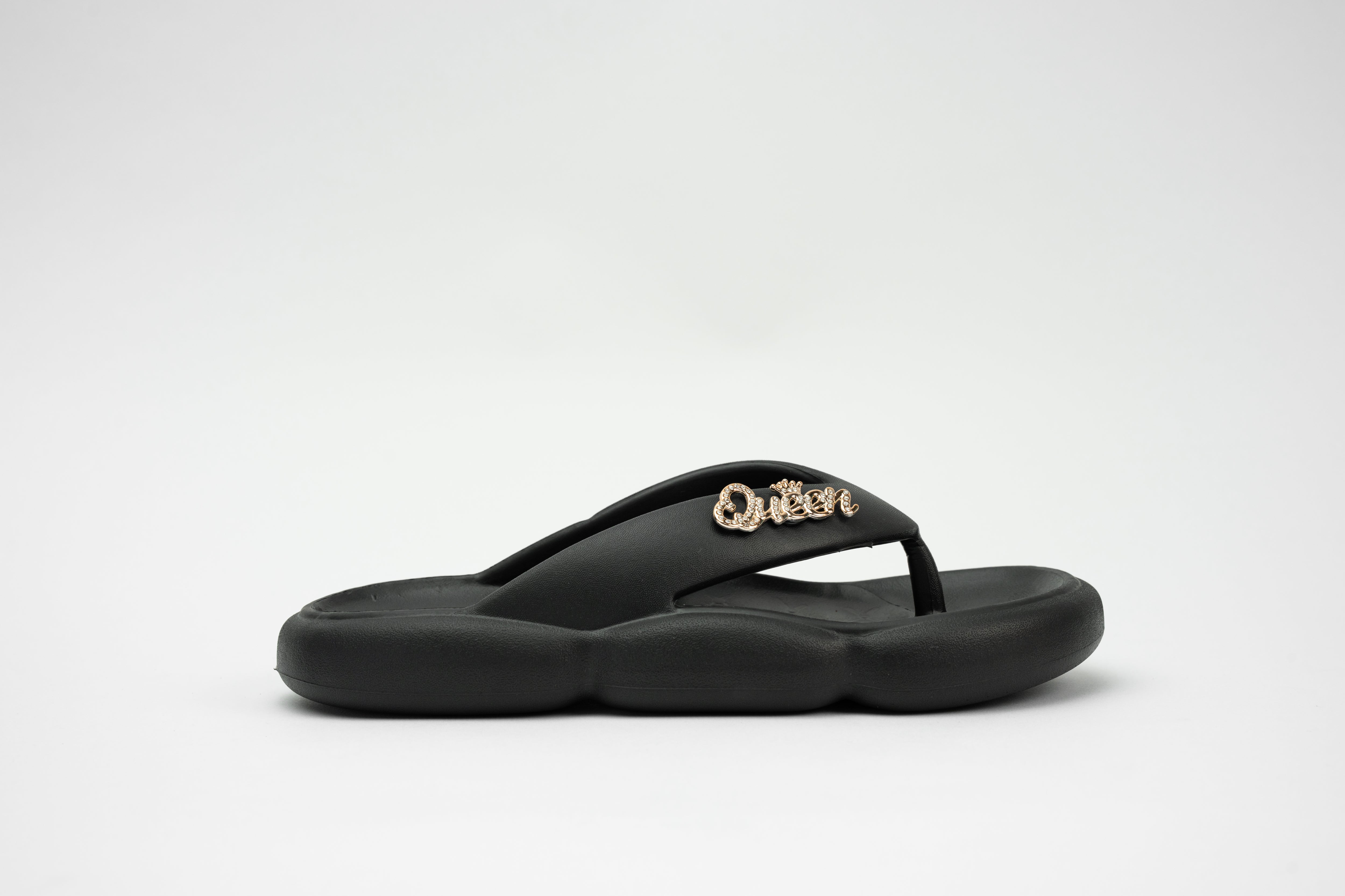 CLOGS | Vintage Tongs Charms Lettre Cœur Matelassé
