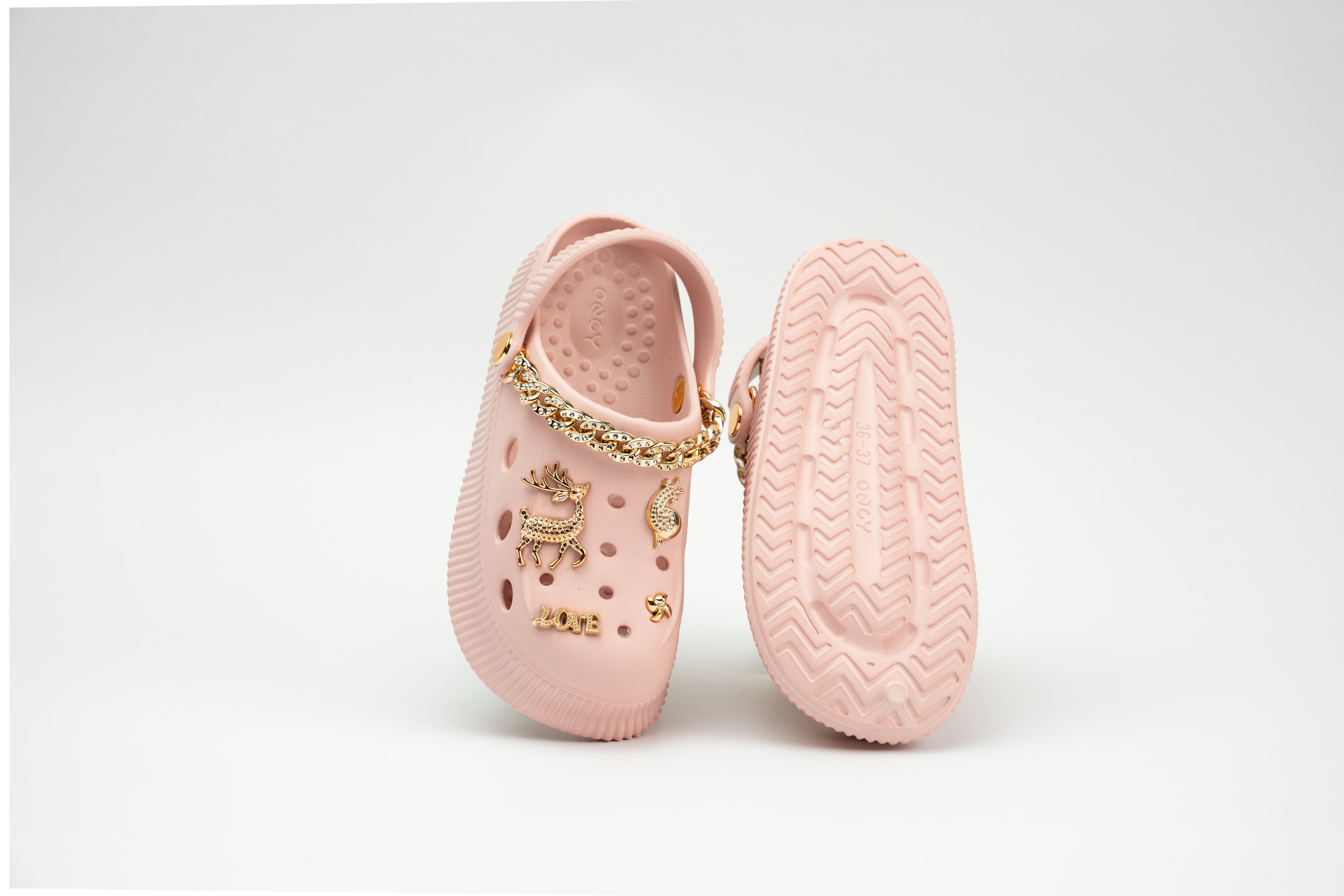 CLOGS | Sabots Cerf Chaîne Charm