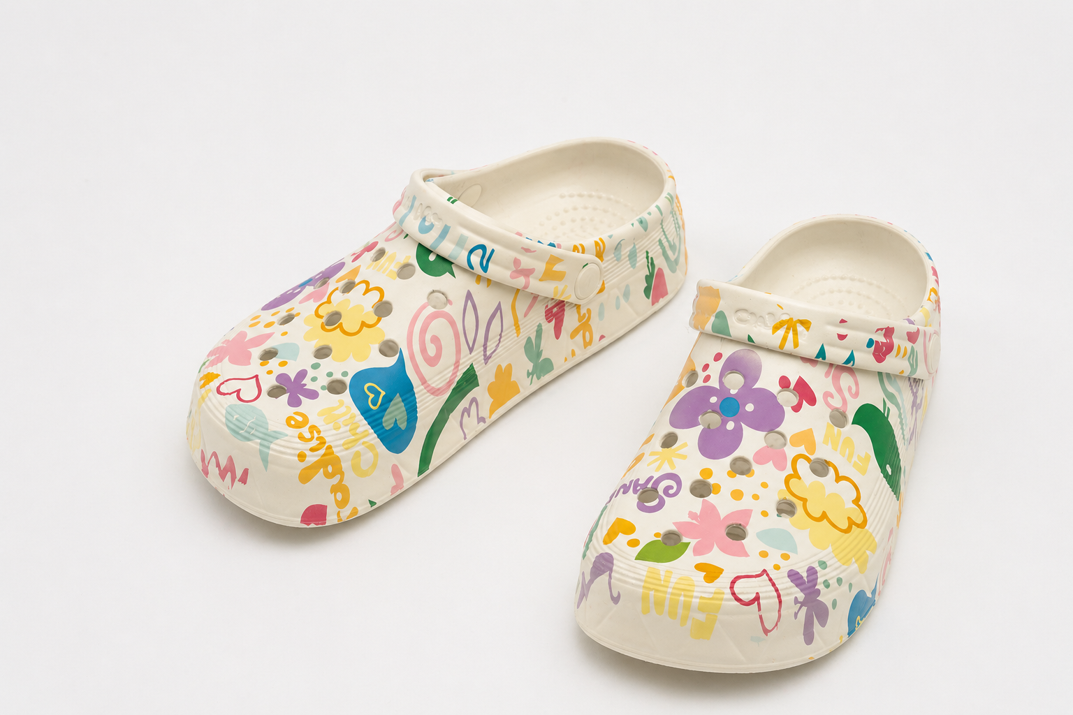 CLOGS |Sabots Motifs Artistiques Floraux