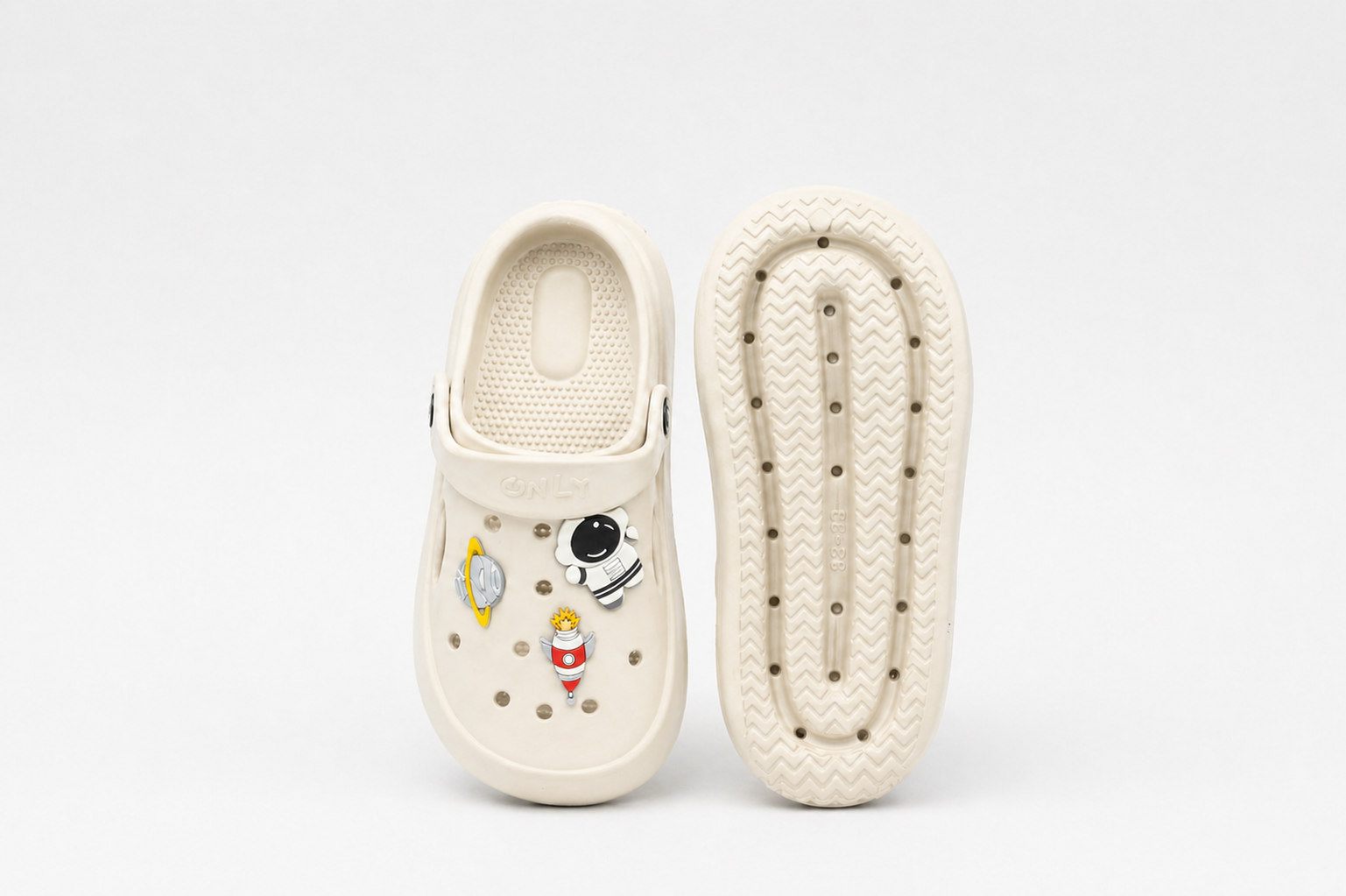 CLOGS | Sabots Enfants Aventure Spatiale & Semelle Sécurisée Antidérapante