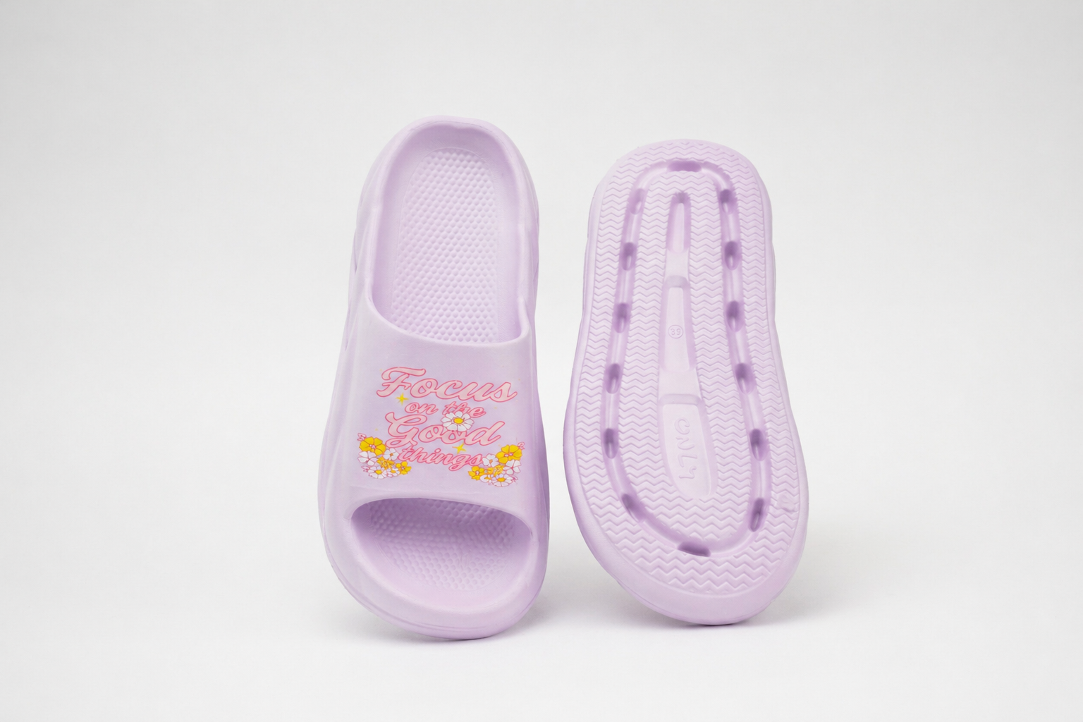 CLOGS | Sandales Message Floral