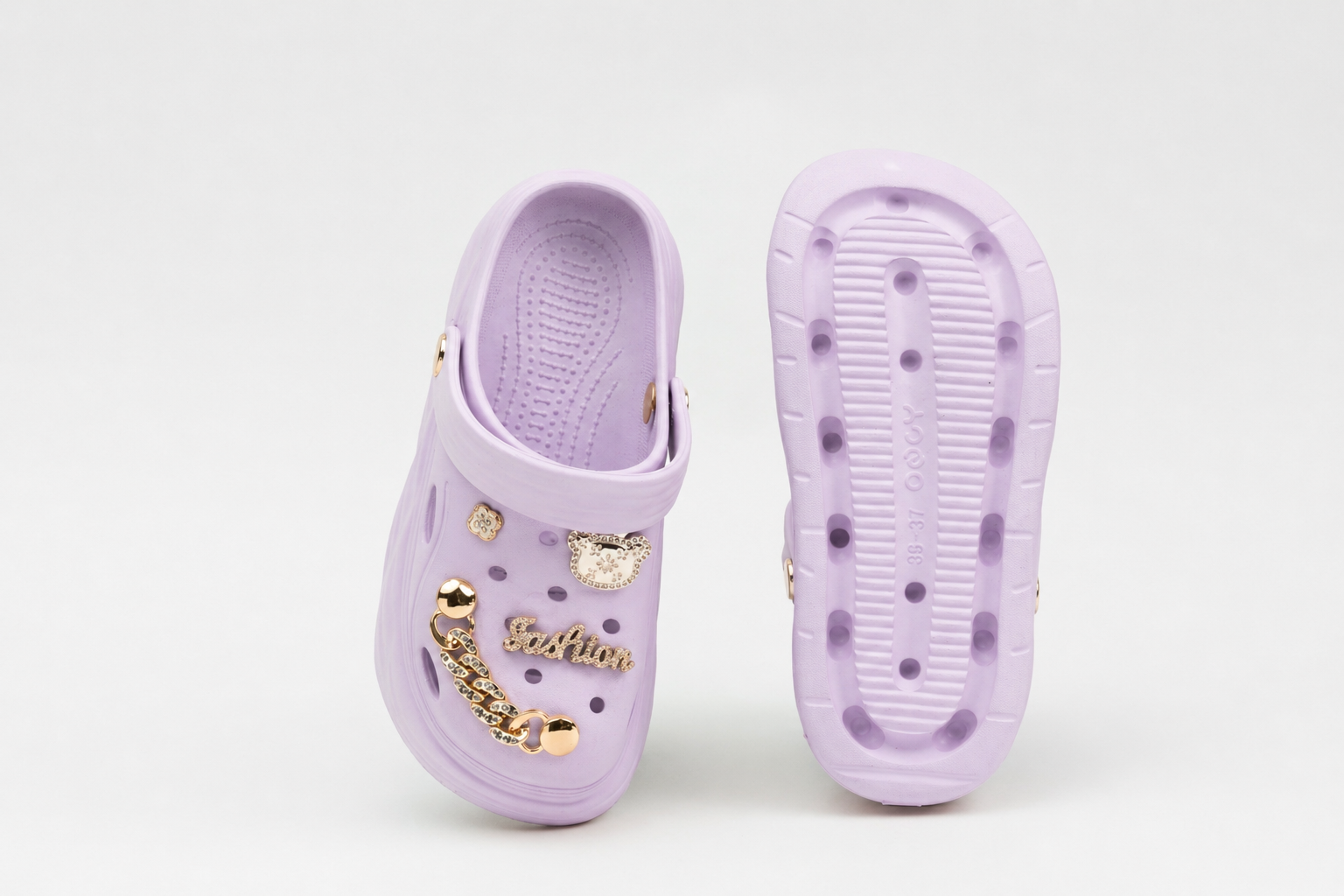 CLOGS | Sabots Ourson Fashion Chaîne