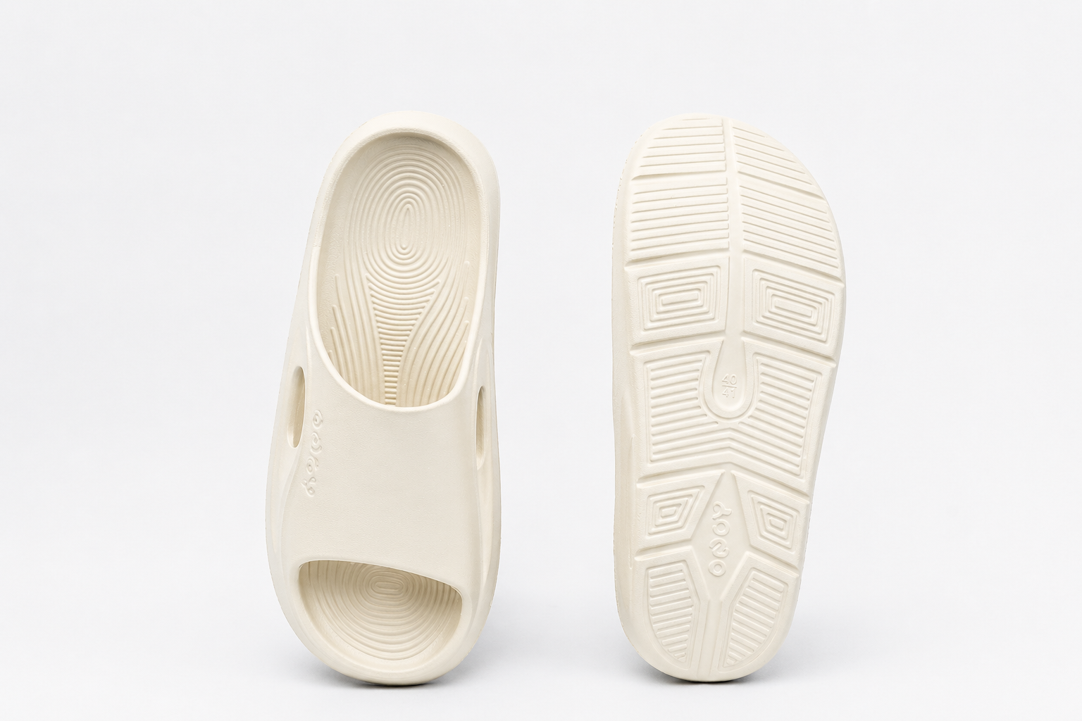 CLOGS | Sandales Minimalistes & Semelle Texturée Antiglisse