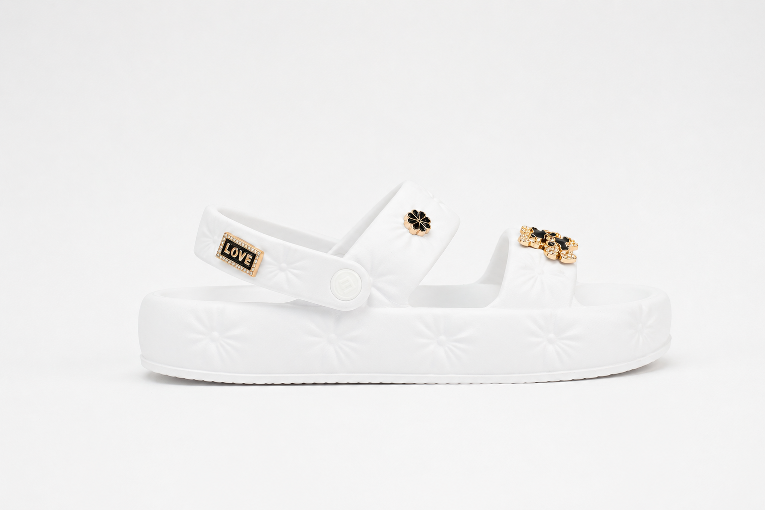 CLOGS | Sandales Ourson Matelassé