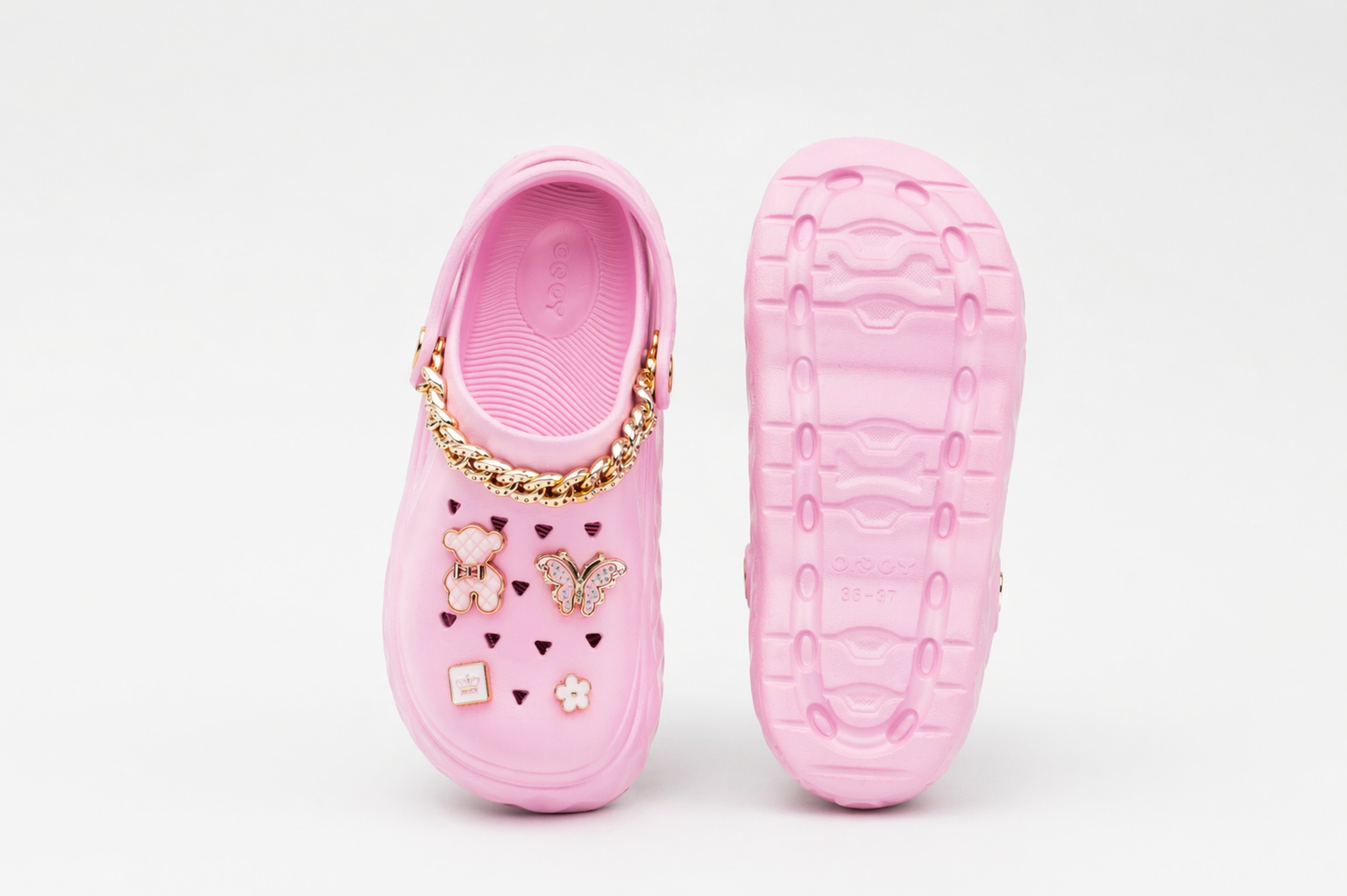 CLOGS | Sabots Ourson Papillon Chaîne