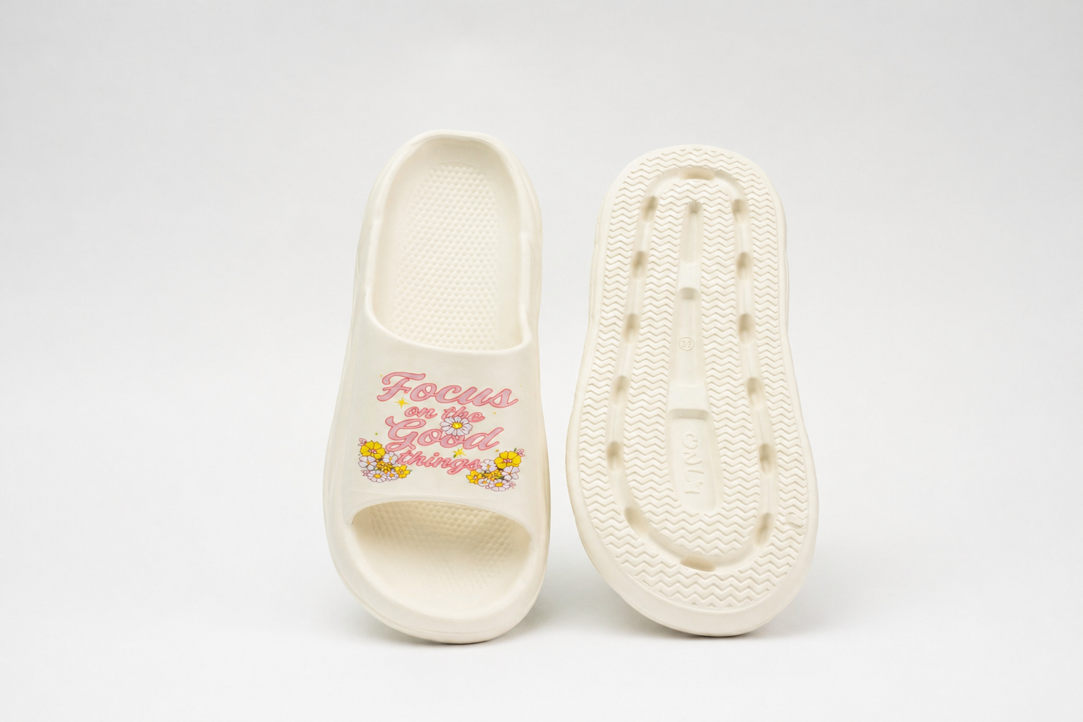 CLOGS | Sandales Message Floral