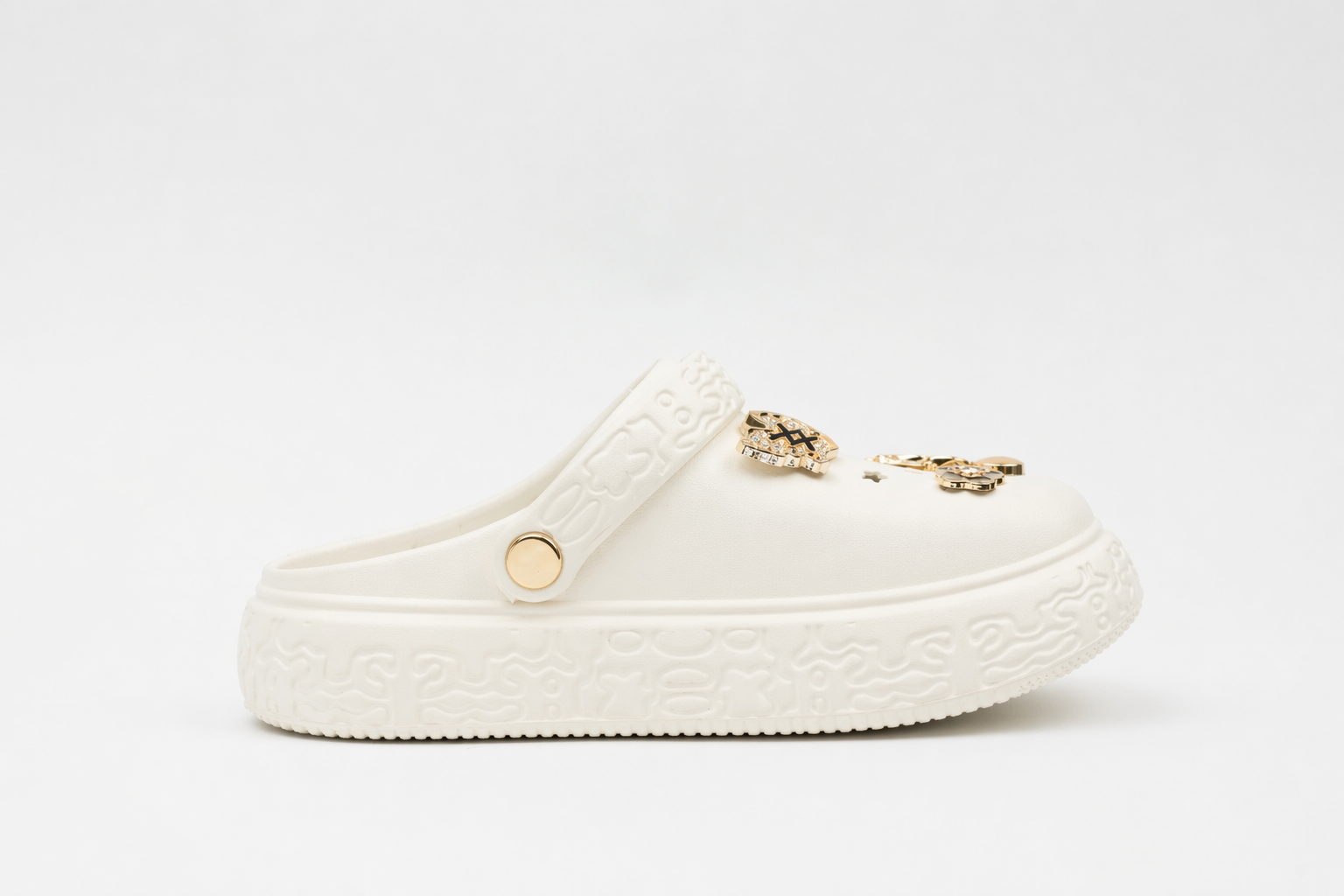 CLOGS | Sabots Cœur Étoiles Chaîne