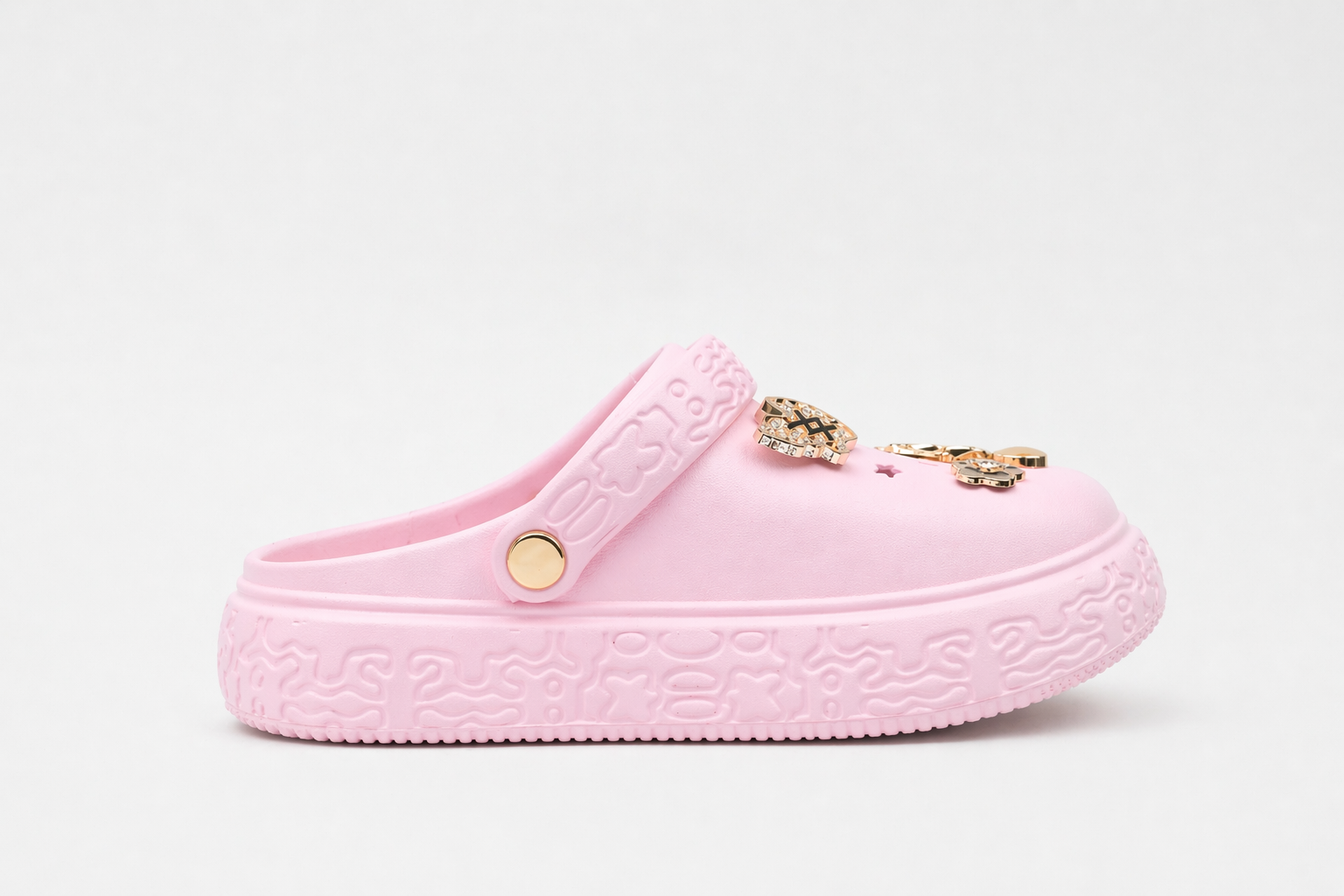CLOGS | Sabots Cœur Étoiles Chaîne