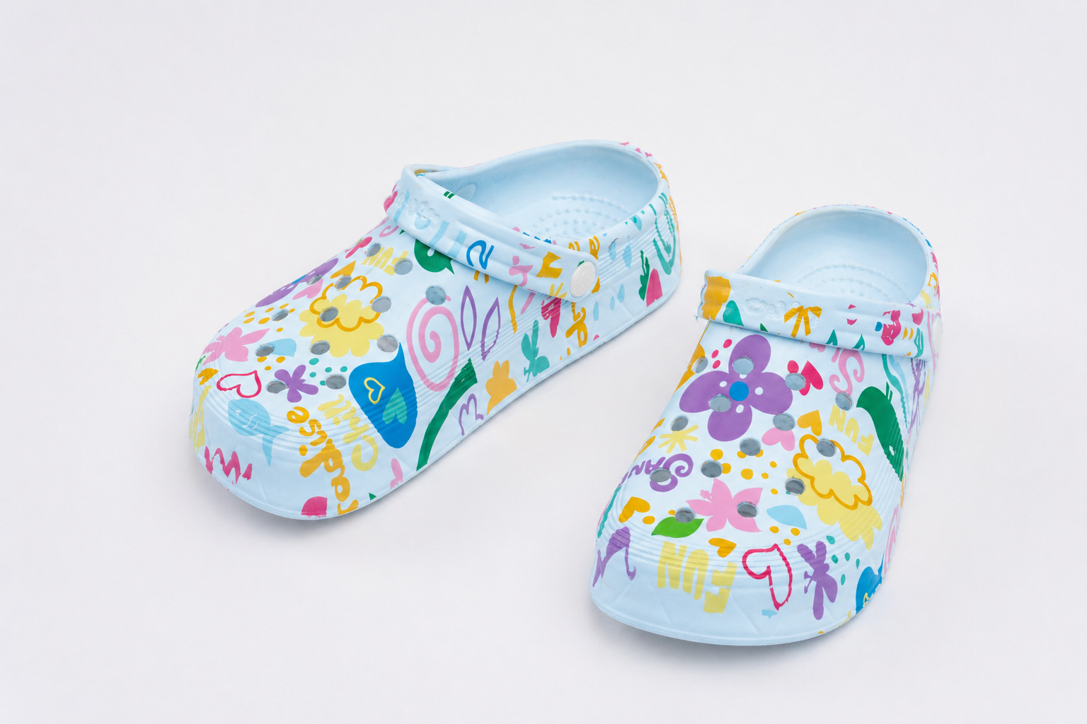 CLOGS |Sabots Motifs Artistiques Floraux