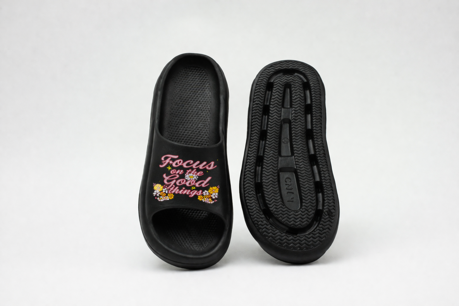 CLOGS | Sandales Message Floral