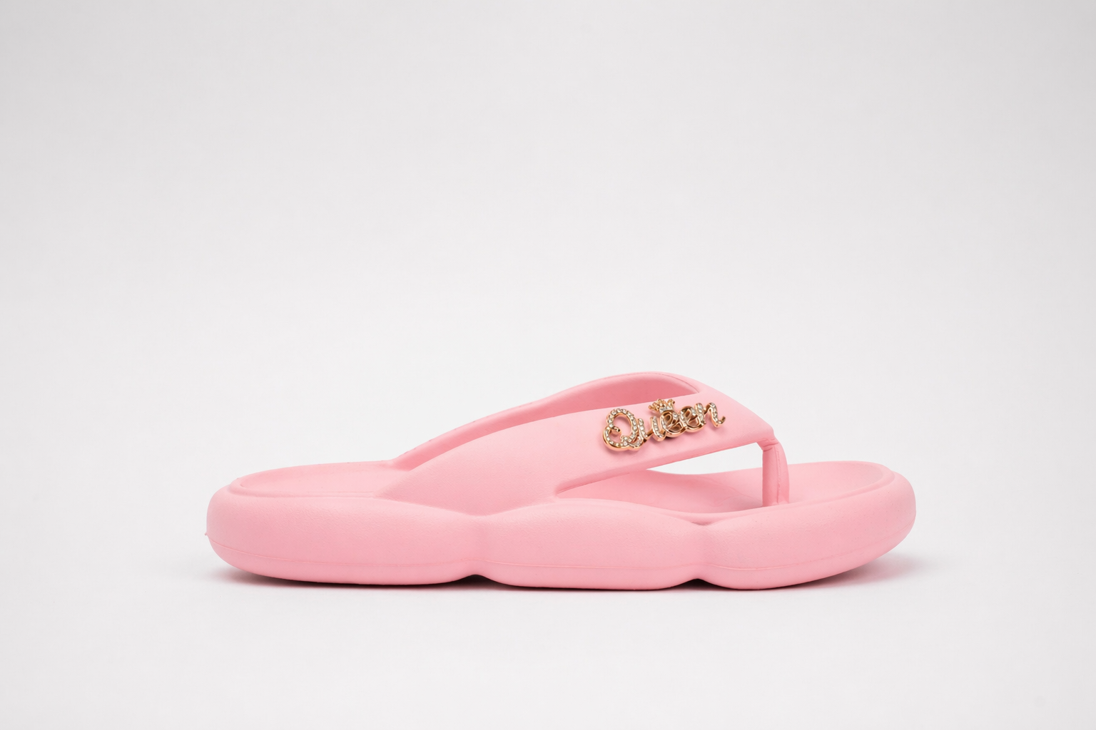 CLOGS | Vintage Tongs Charms Lettre Cœur Matelassé