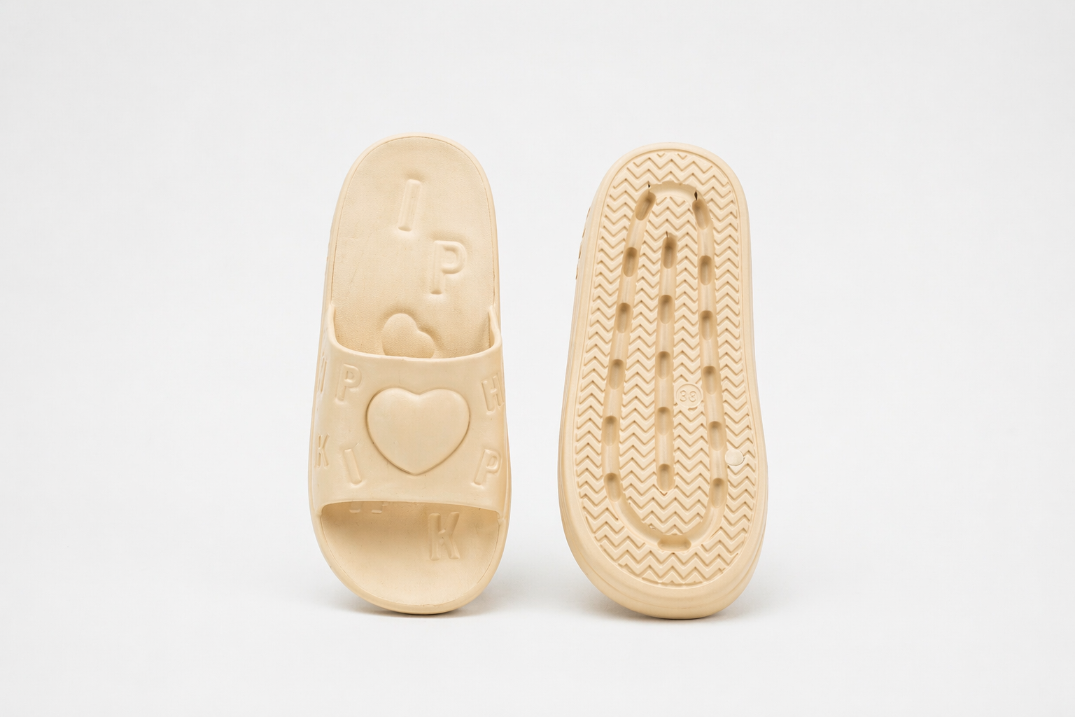 CLOGS | Sandales Cœur Relief