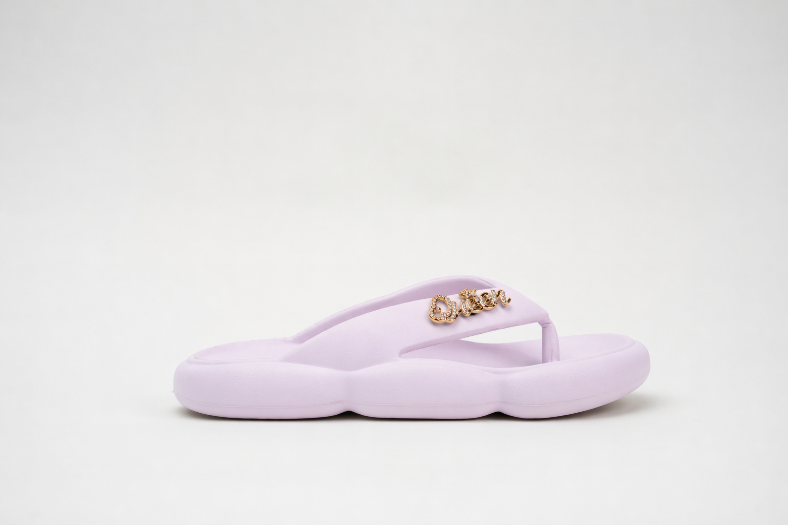 CLOGS | Vintage Tongs Charms Lettre Cœur Matelassé