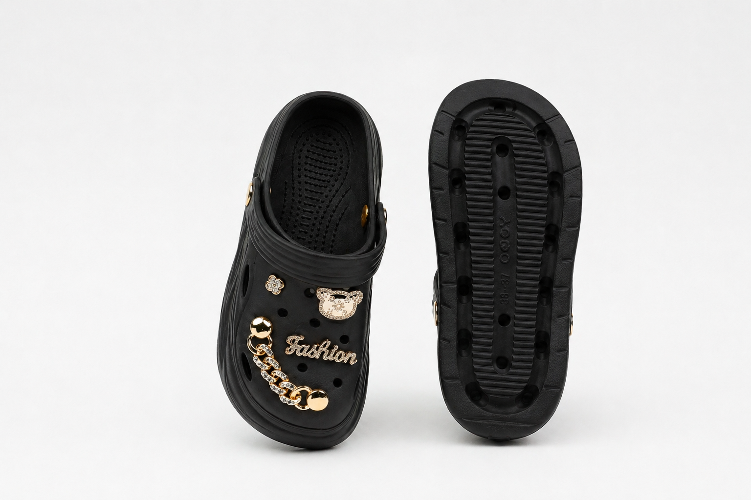 CLOGS | Sabots Ourson Fashion Chaîne
