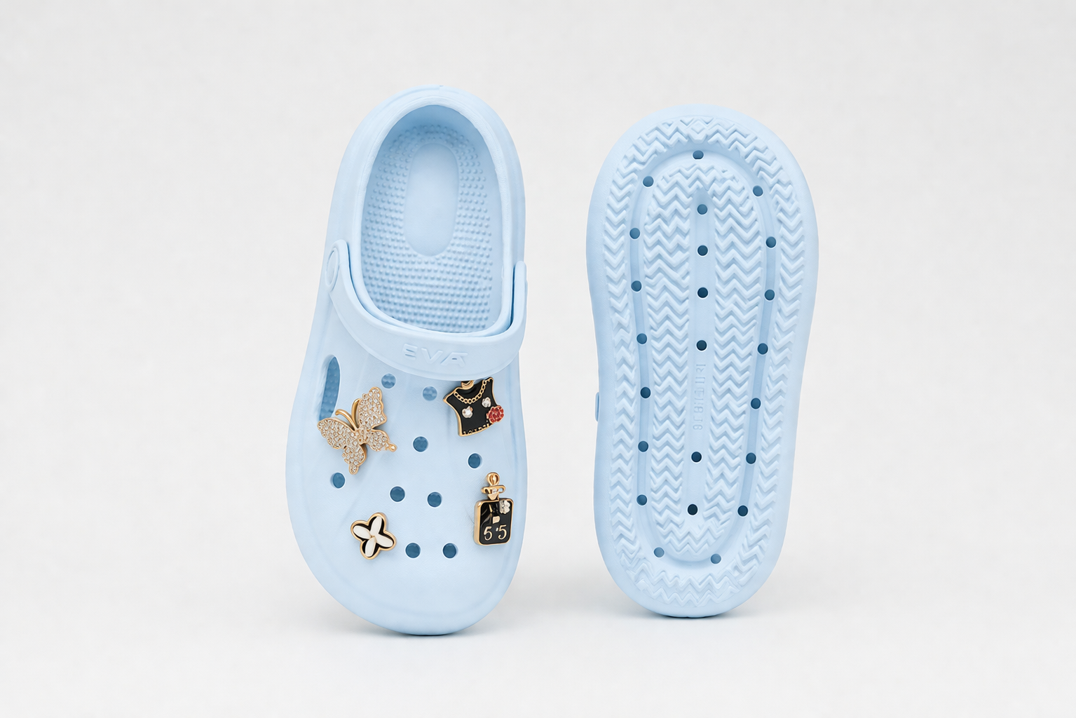 CLOGS | Sabots Enfants Bijoux Ludiques & Semelle Respirante Antiglisse