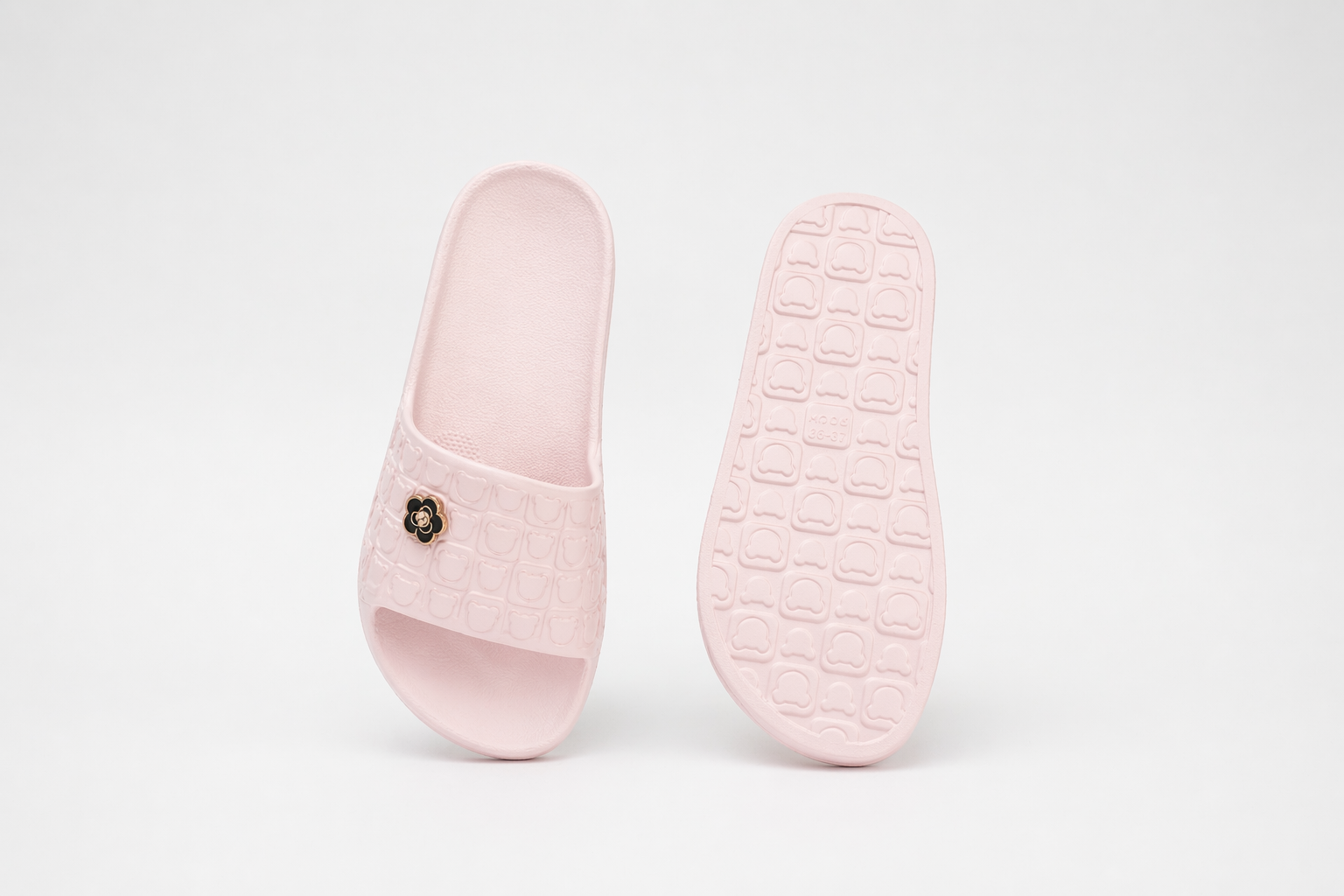 CLOGS | Sandales Confort à Détail Bijou