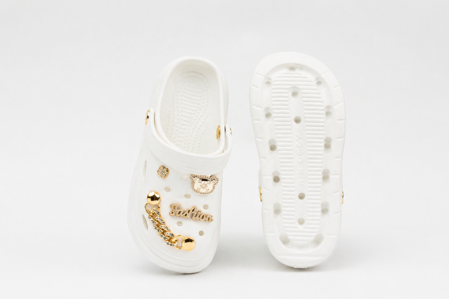 CLOGS | Sabots Ourson Fashion Chaîne