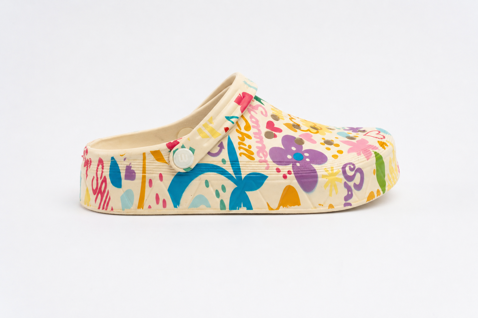 CLOGS  |Sabots Motifs Artistiques Floraux