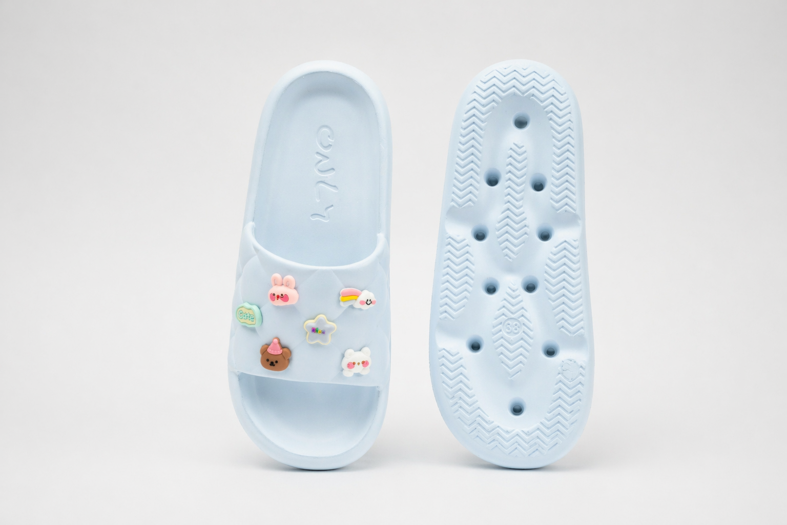 CLOGS | Sandales Lapin Étoile Arc-en-ciel
