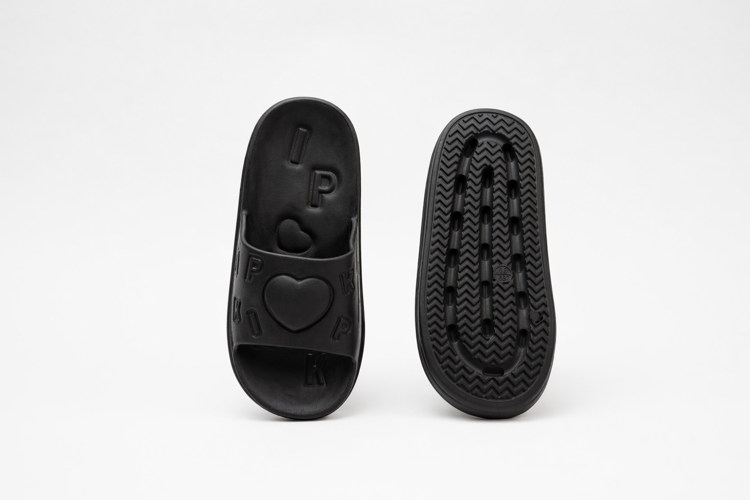 CLOGS | Sandales Cœur Relief