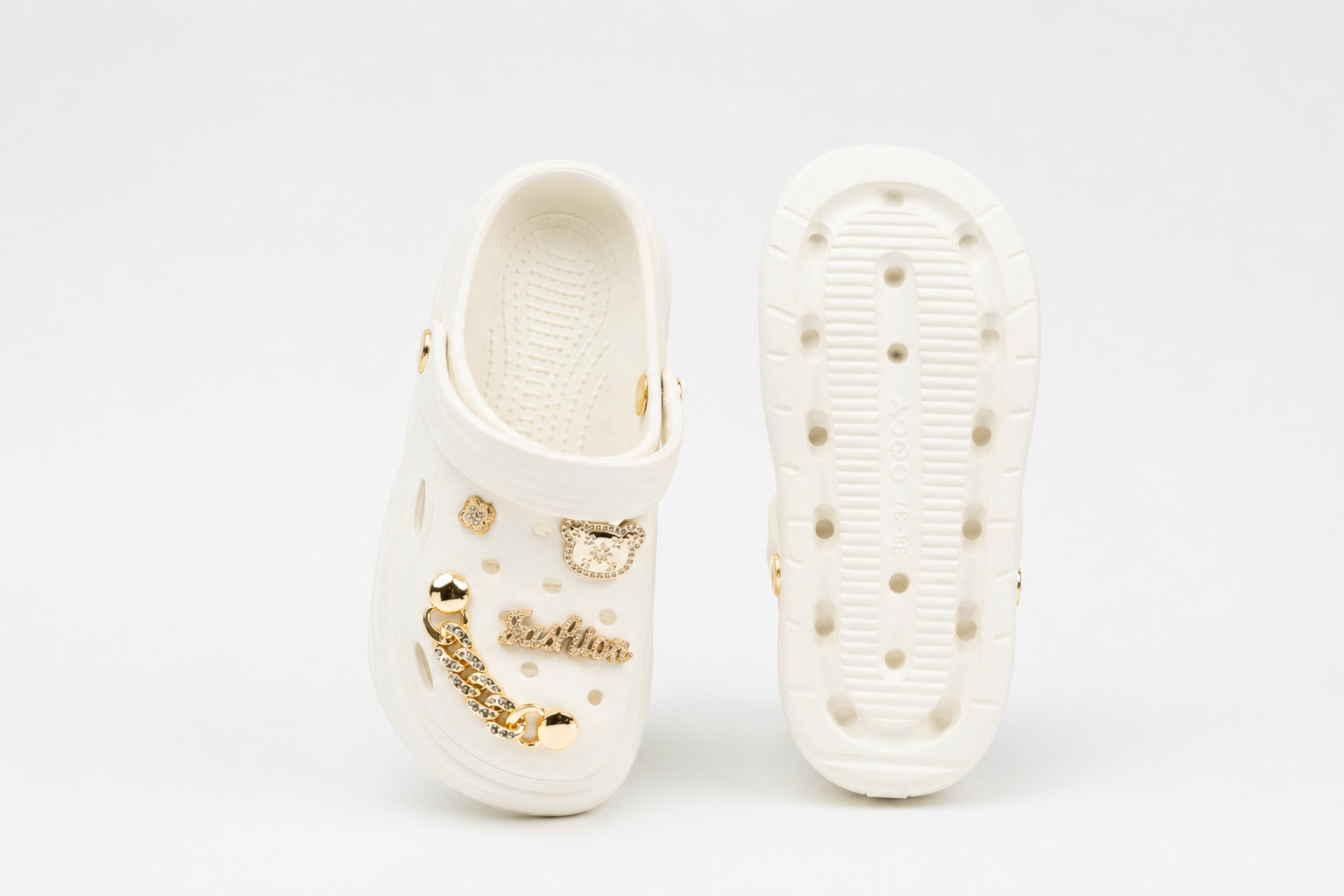CLOGS | Sabots Ourson Fashion Chaîne