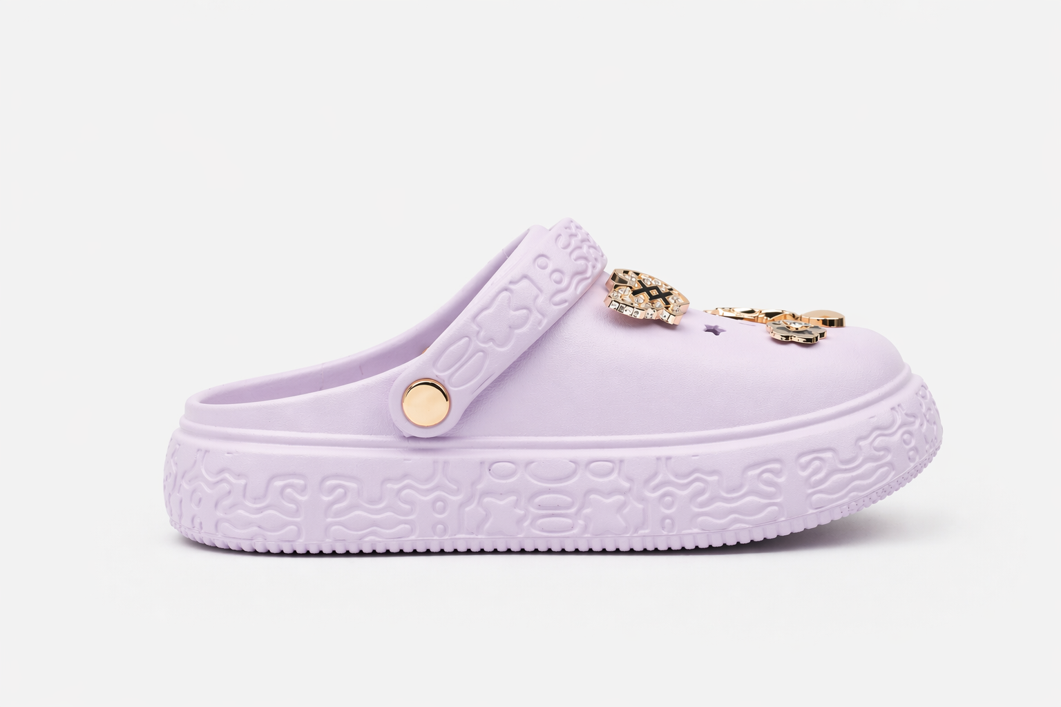 CLOGS | Sabots Cœur Étoiles Chaîne