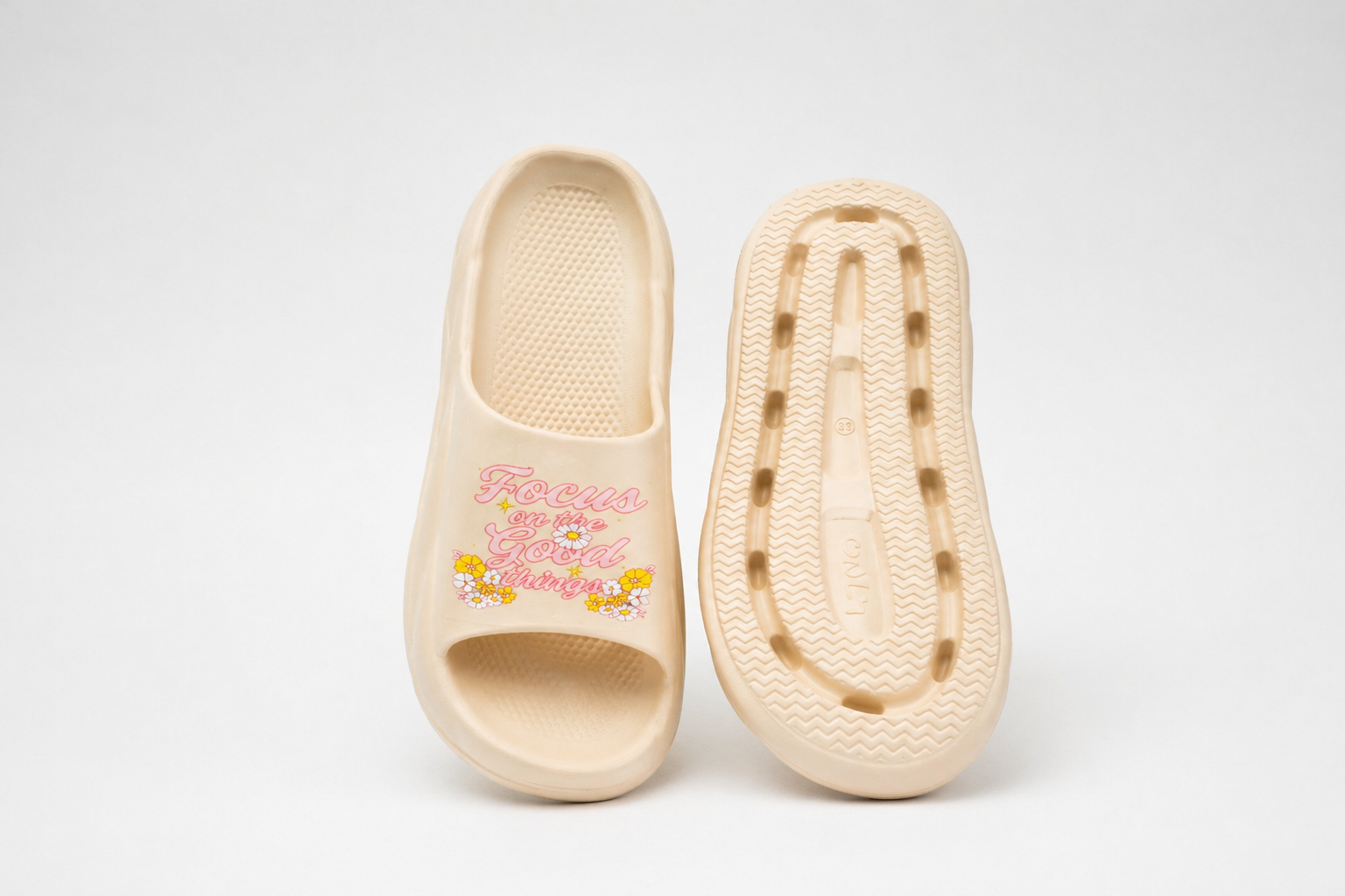CLOGS | Sandales Message Floral