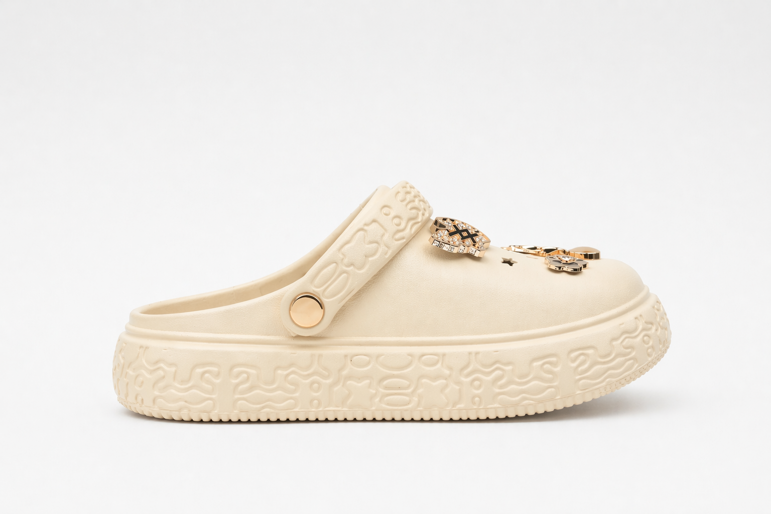 CLOGS | Sabots Cœur Étoiles Chaîne