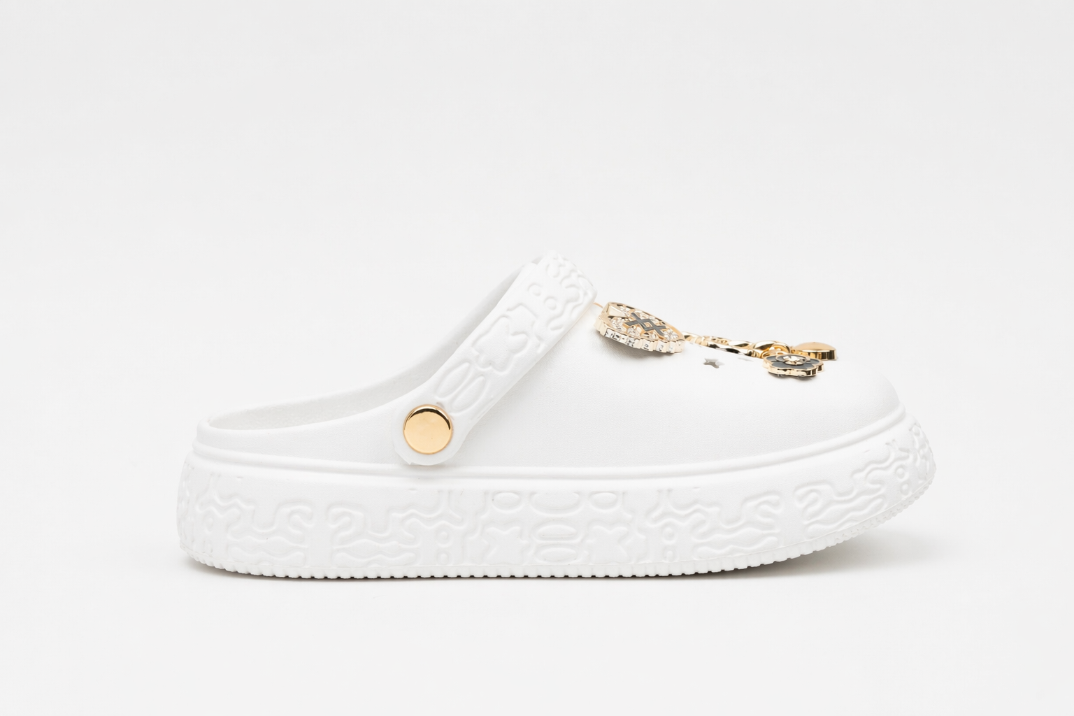 CLOGS | Sabots Cœur Étoiles Chaîne