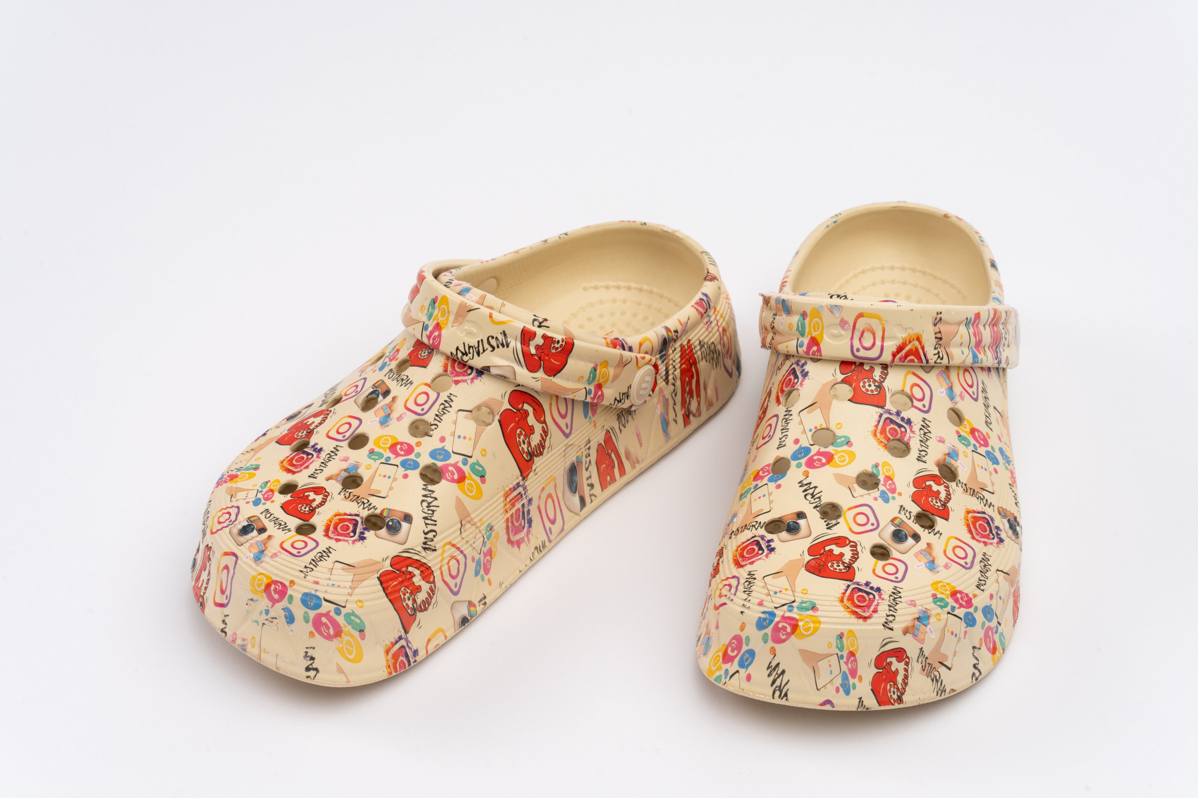 CLOGS | Sabots Motifs Réseaux Icônes