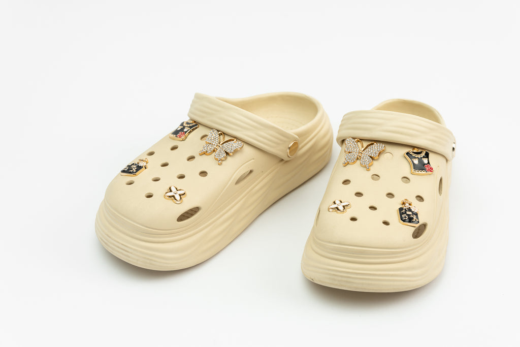 Charmy | Sabots Femme Décorés Confort Luxe