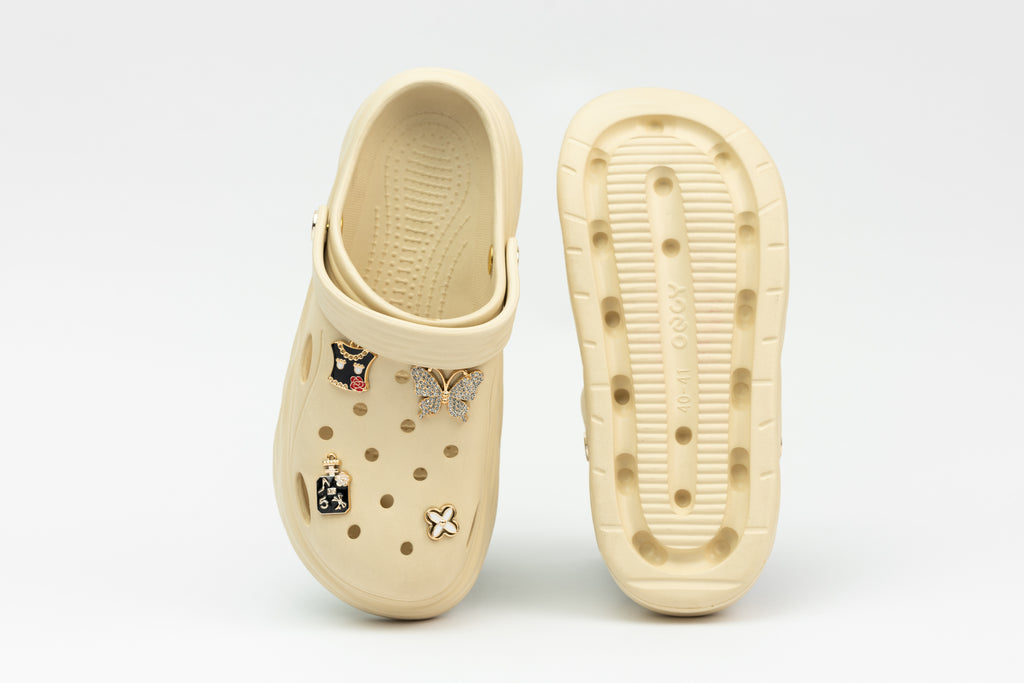 Charmy | Sabots Femme Décorés Confort Luxe