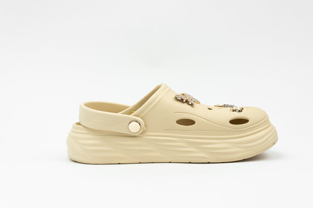 Charmy | Sabots Femme Décorés Confort Luxe