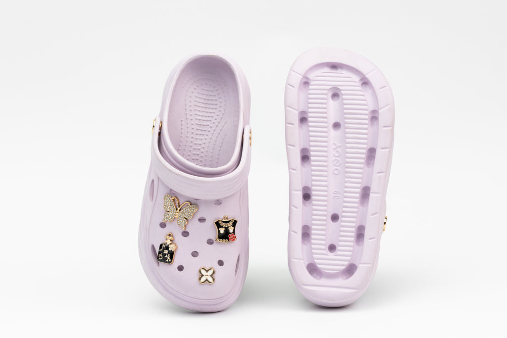 Charmy | Sabots Femme Décorés Confort Luxe