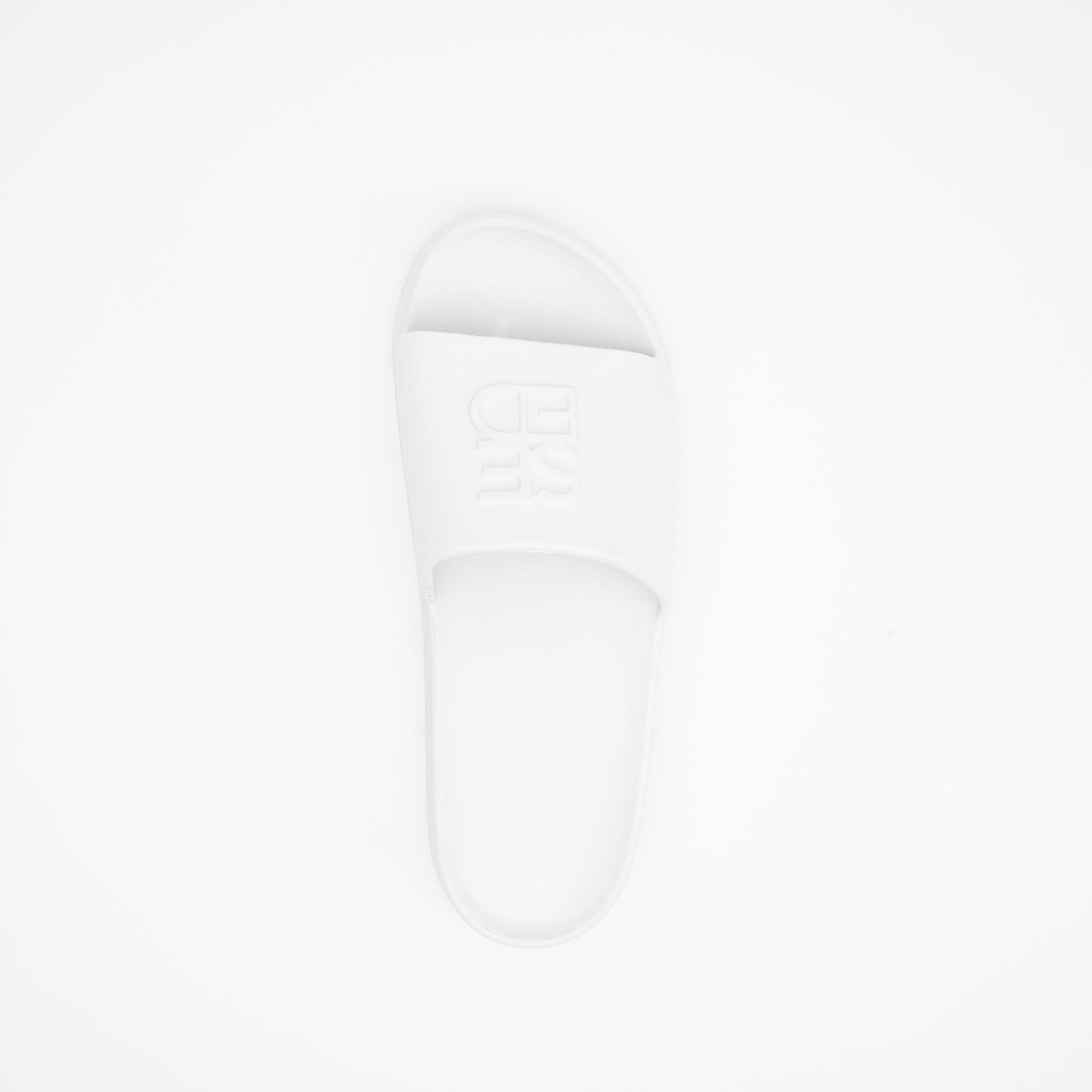 White mask on a white background