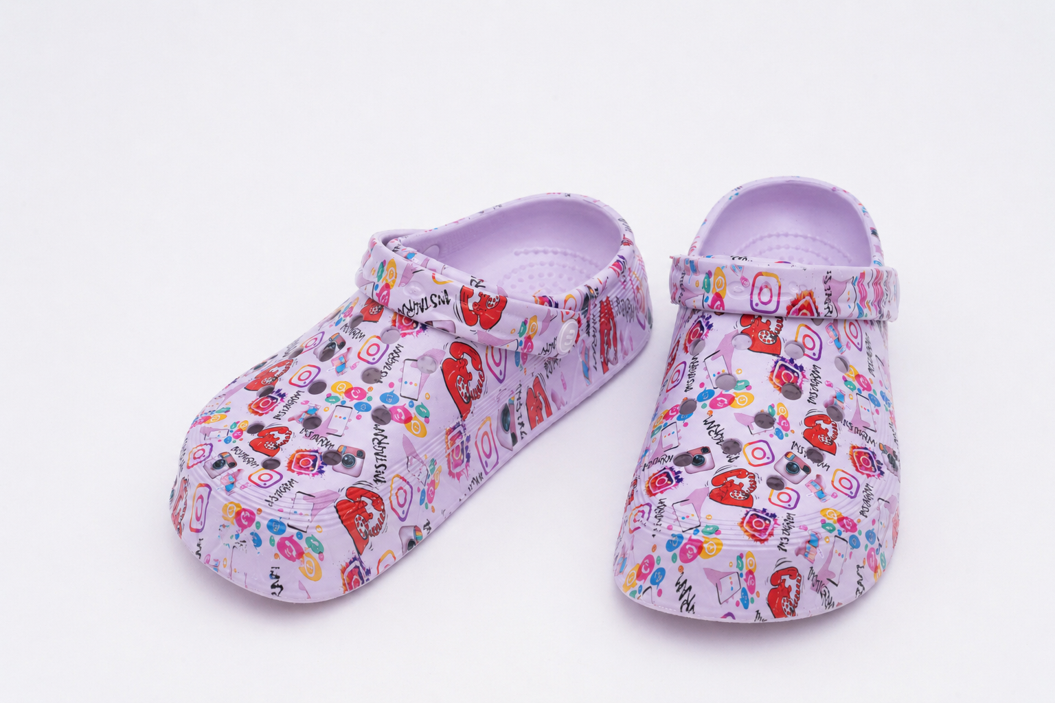 CLOGS | Sabots Motifs Réseaux Icônes