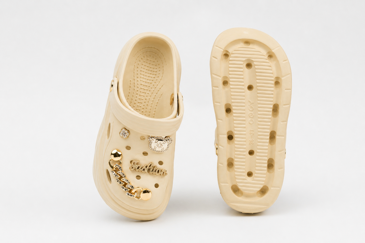CLOGS | Sabots Ourson Fashion Chaîne
