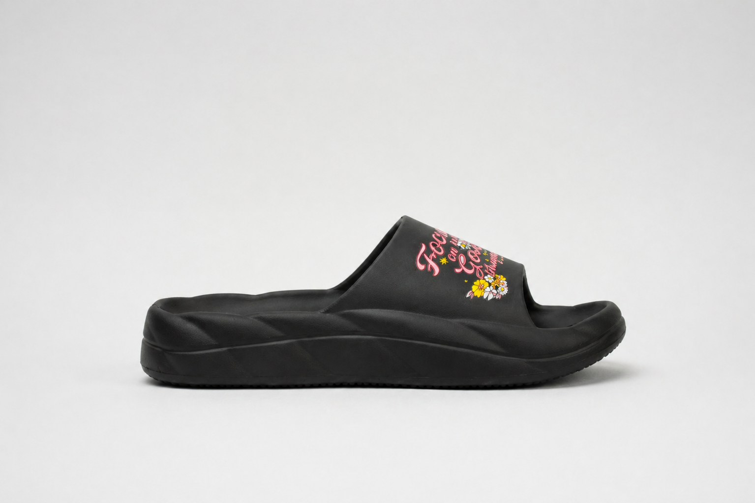 CLOGS | Sandales Message Floral
